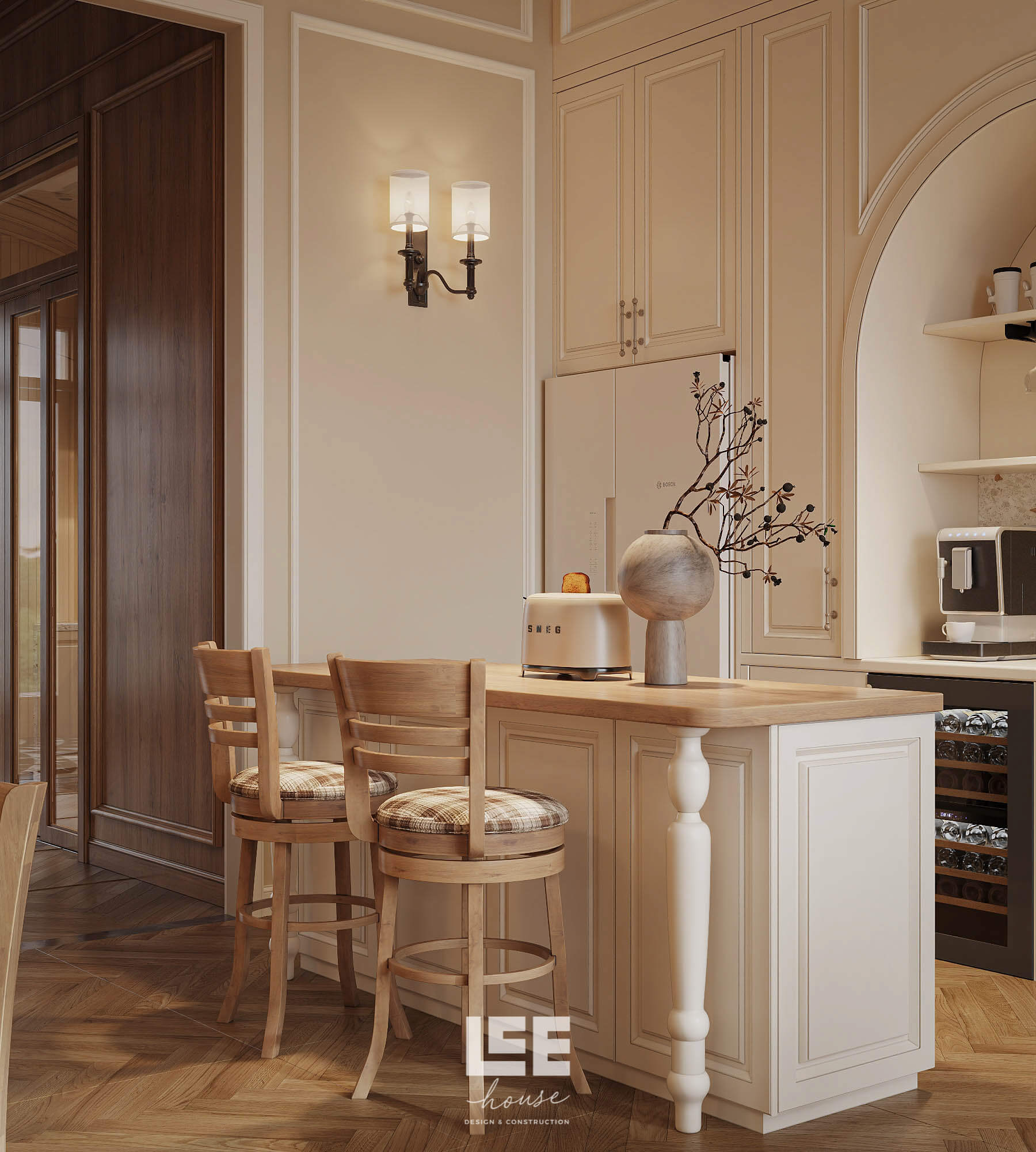 Thiết kế nội thất Nhà liền kề Vinhomes Vũ Yên