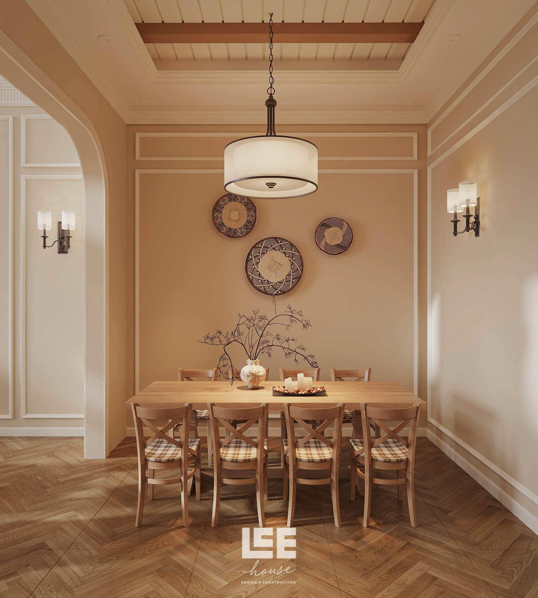 Thiết kế nội thất Nhà liền kề Vinhomes Vũ Yên