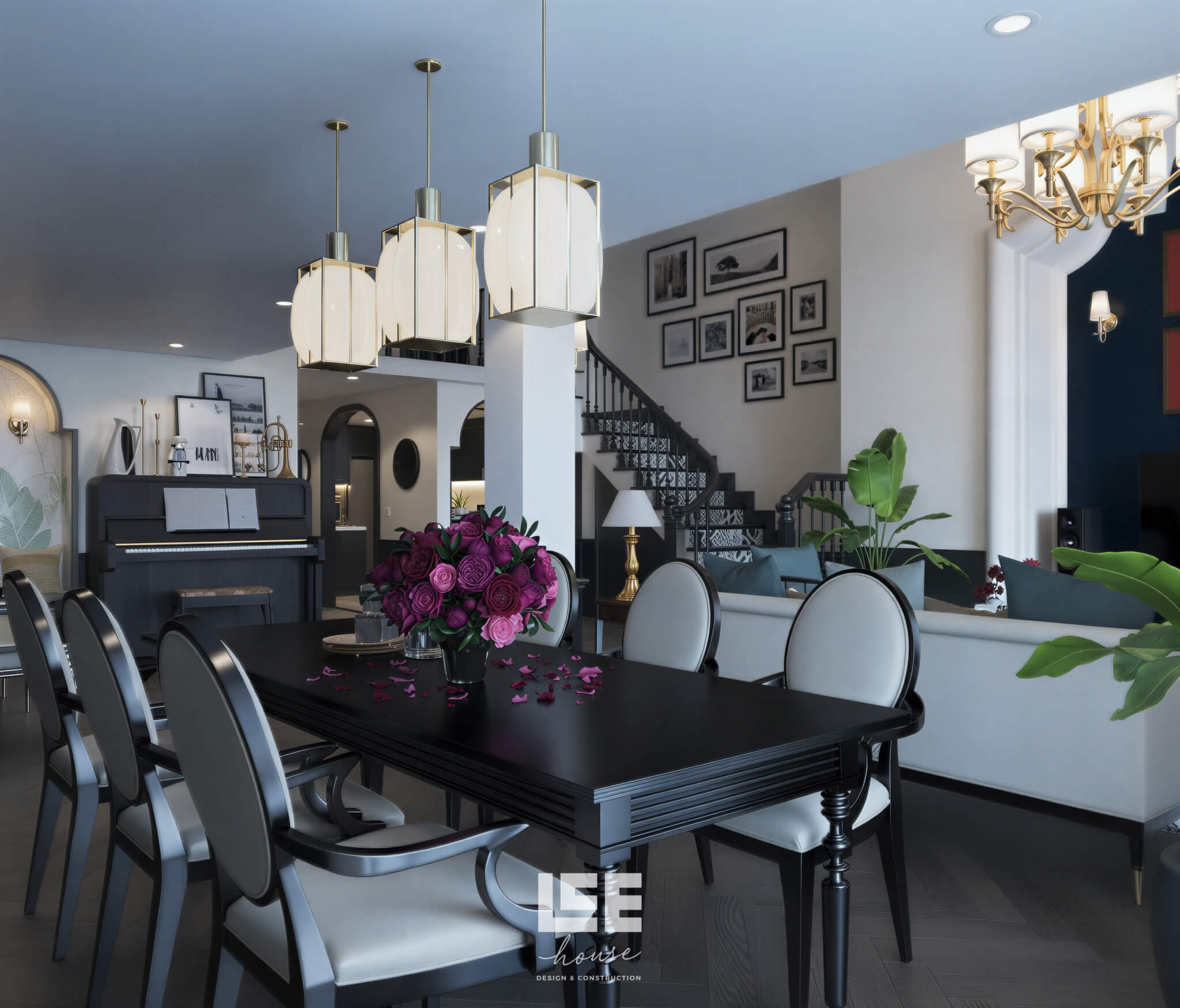Thiết kế nội thất Căn hộ Duplex Royal City