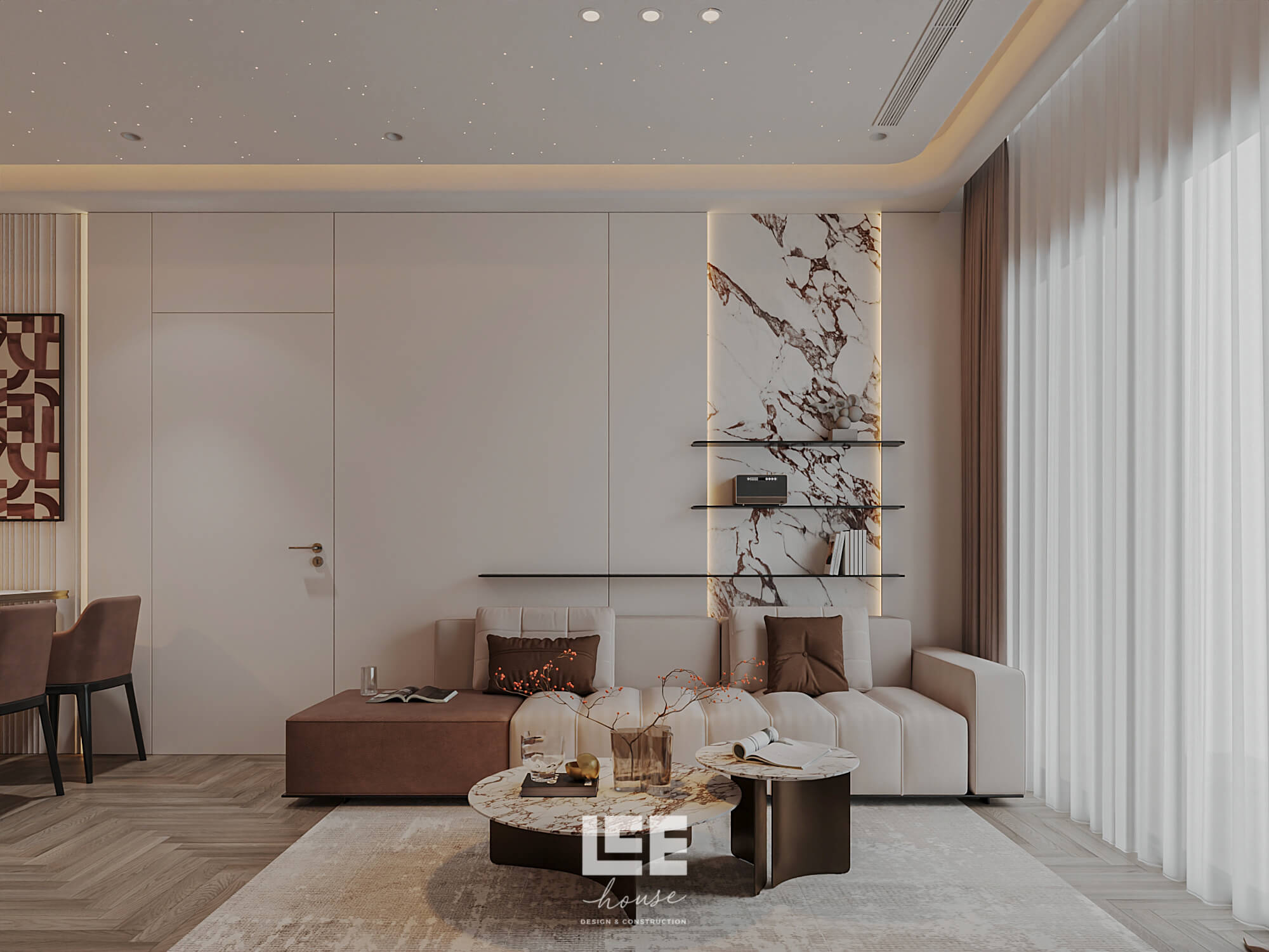 Thiết kế nội thất Căn hộ Viha Complex