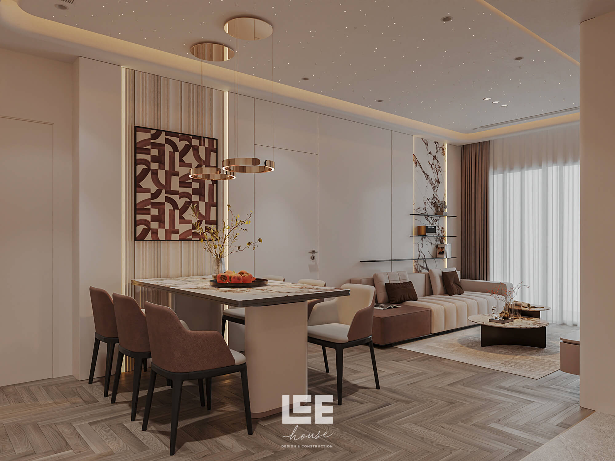 Thiết kế nội thất Căn hộ Viha Complex