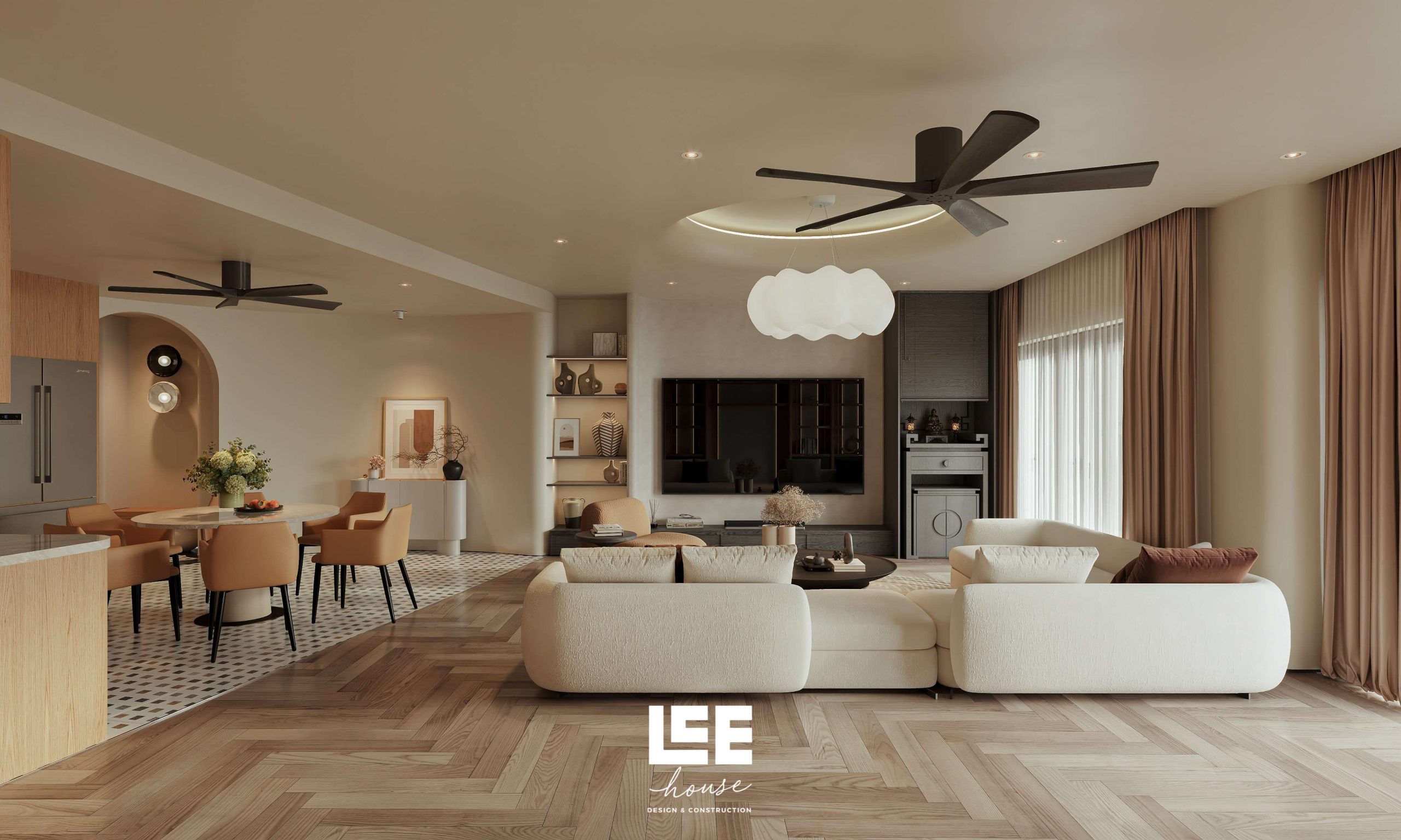 Thiết kế nội thất Căn hộ R3 Royal City