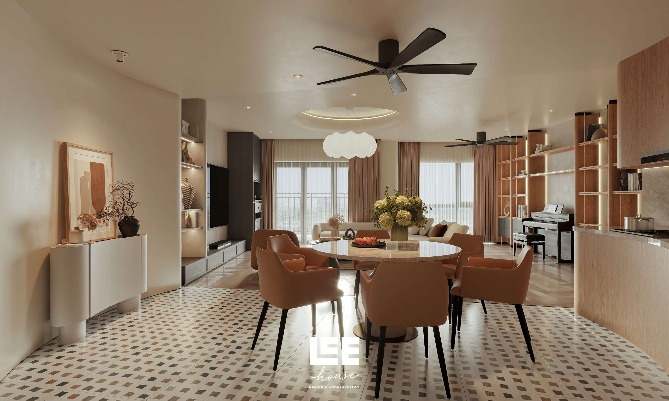 Thiết kế nội thất Căn hộ R3 Royal City