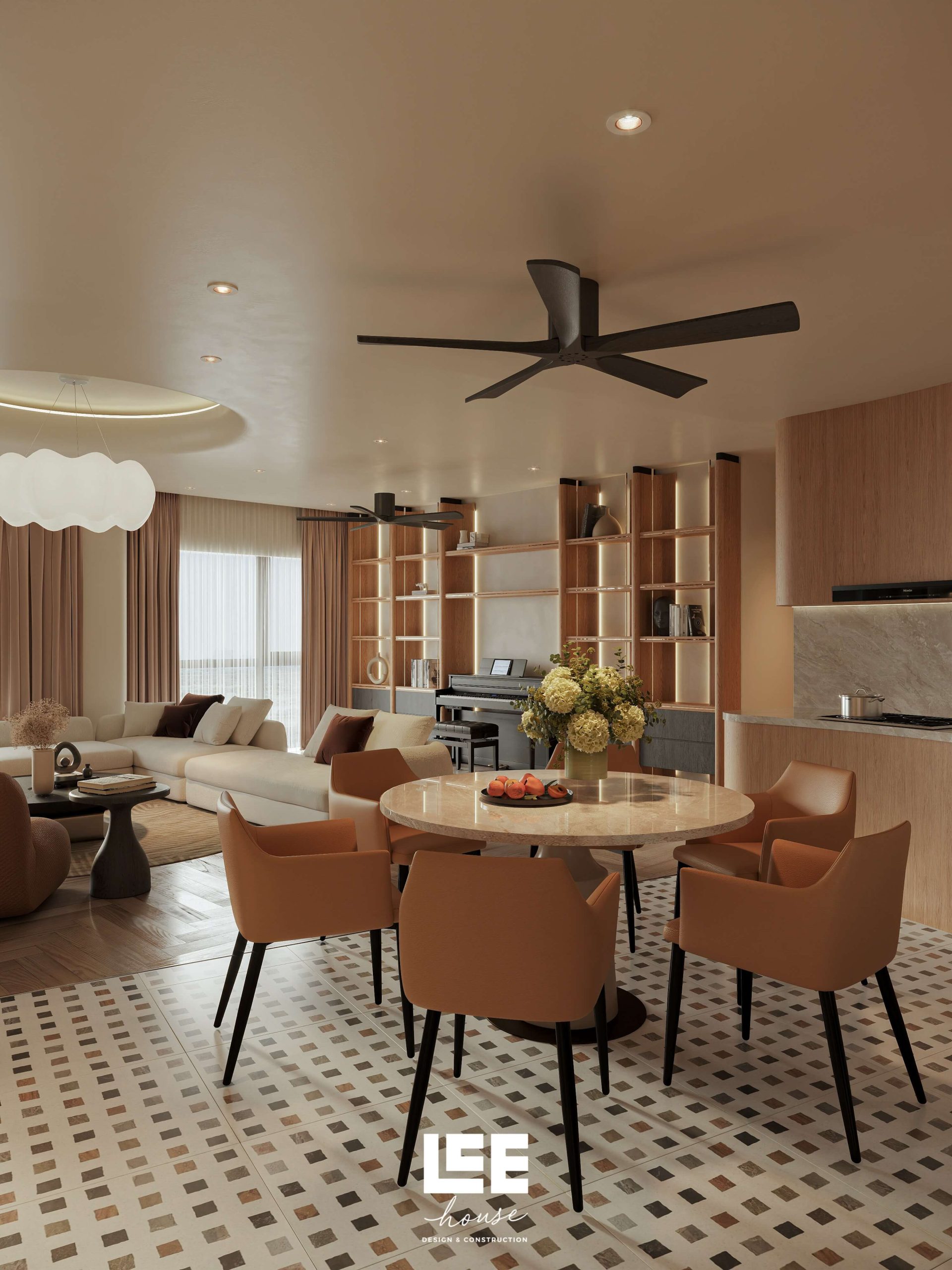 Thiết kế nội thất Căn hộ R3 Royal City