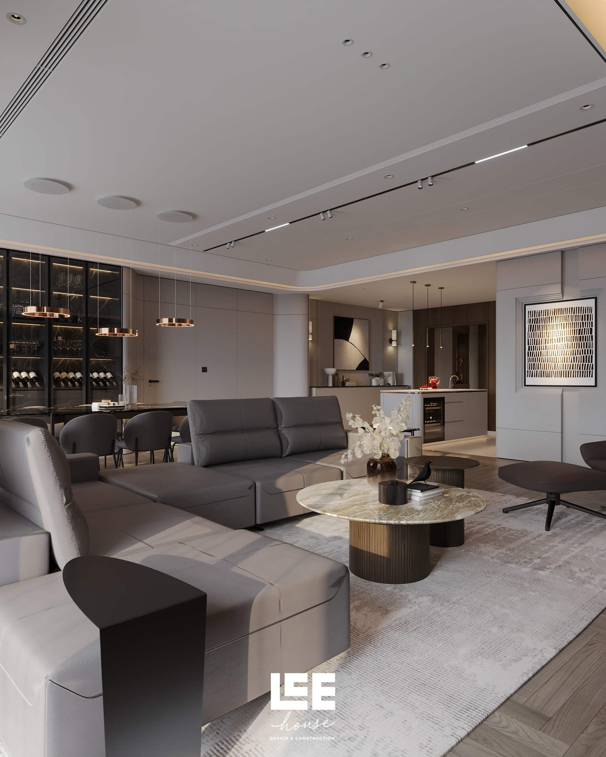 Thiết kế nội thất Căn hộ đập thông R3 Royal City