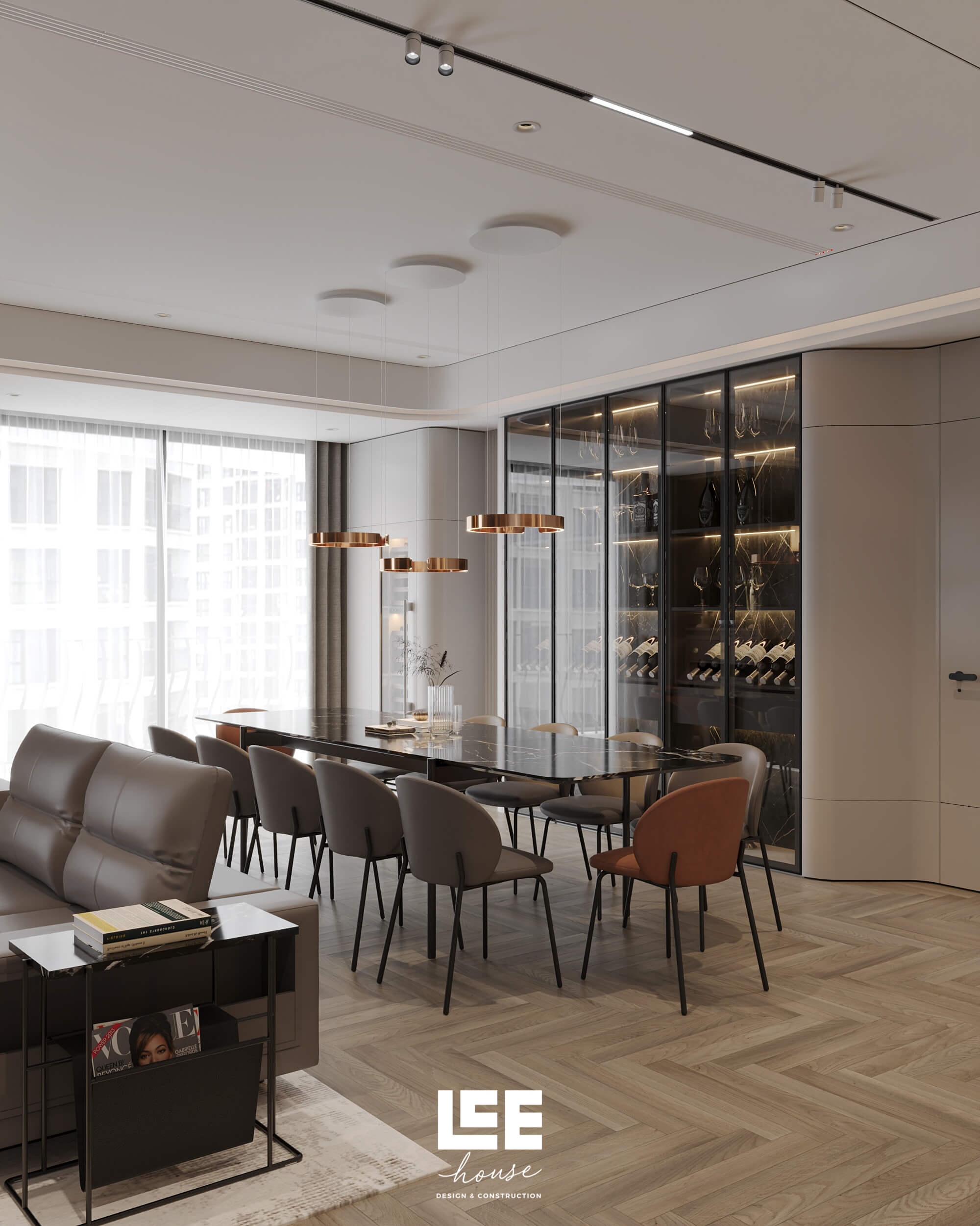 Thiết kế nội thất Căn hộ đập thông R3 Royal City