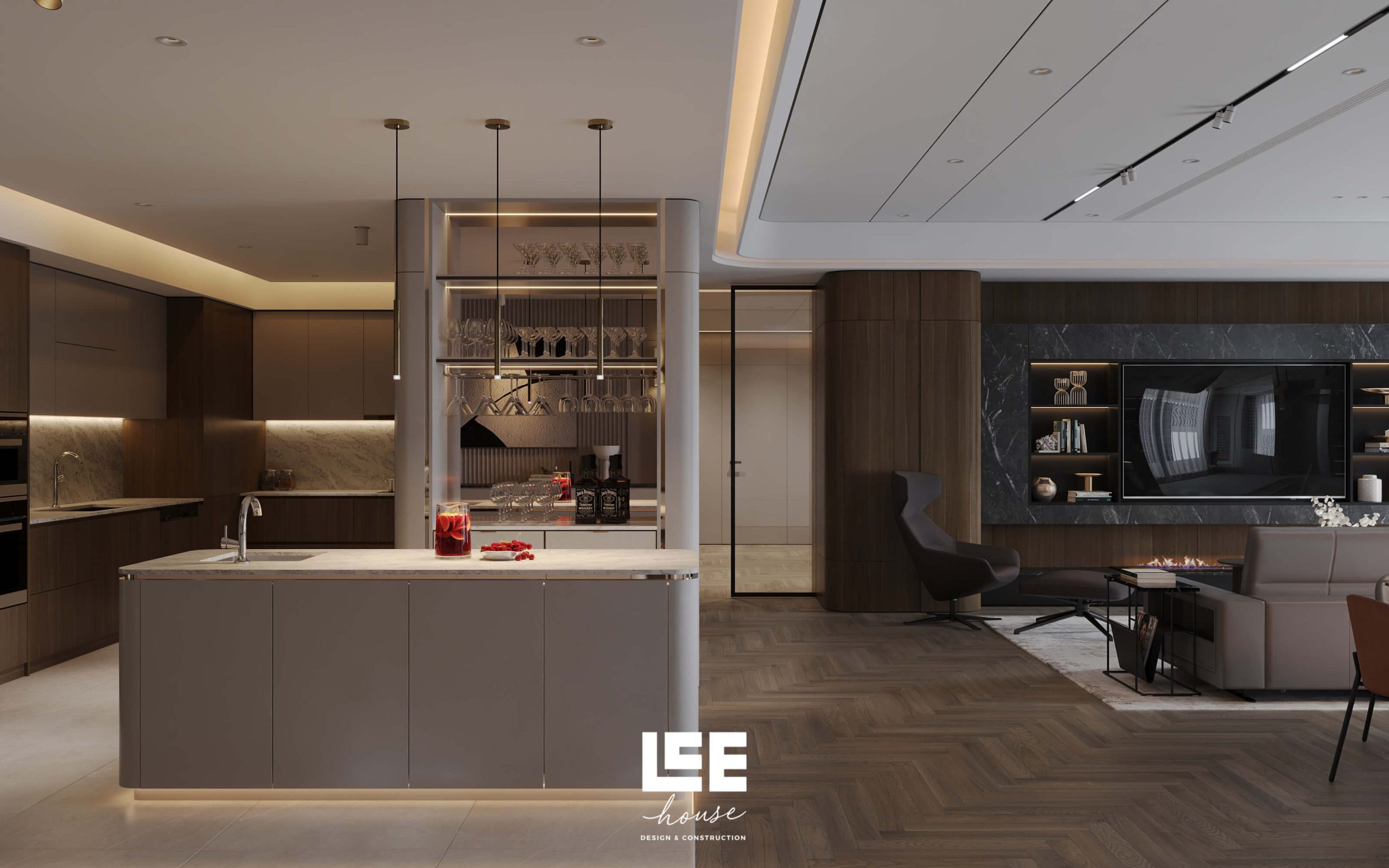 Thiết kế nội thất Căn hộ đập thông R3 Royal City