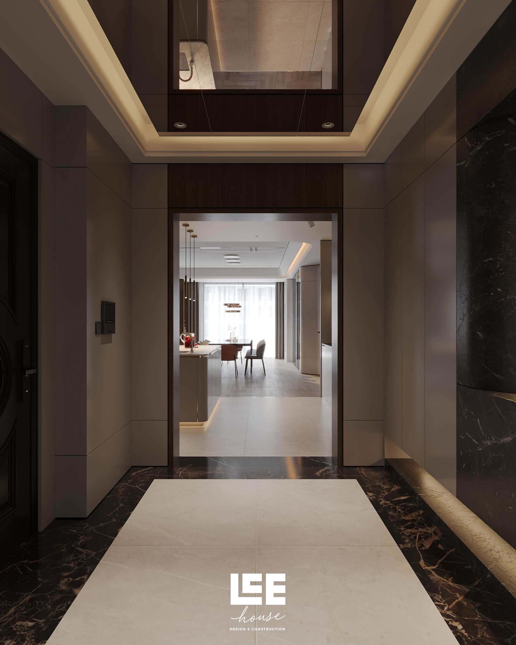 Thiết kế nội thất Căn hộ đập thông R3 Royal City