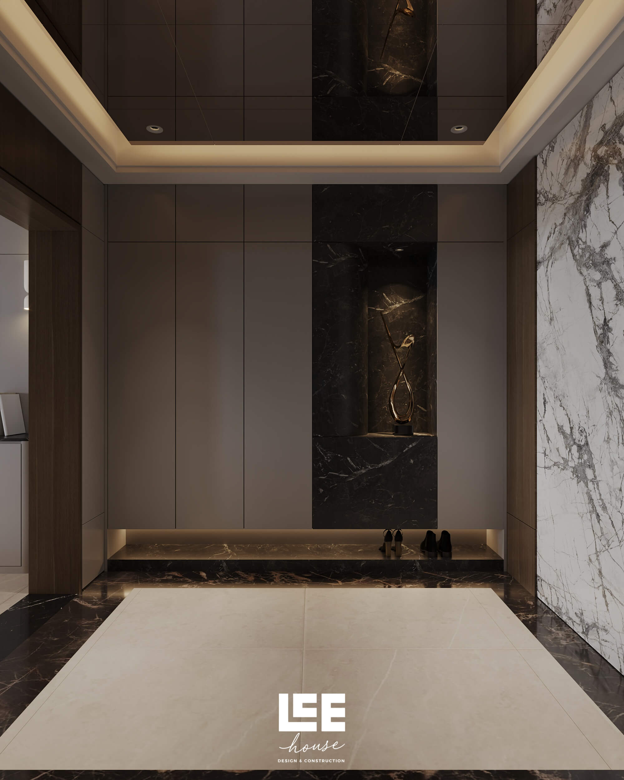 Thiết kế nội thất Căn hộ đập thông R3 Royal City