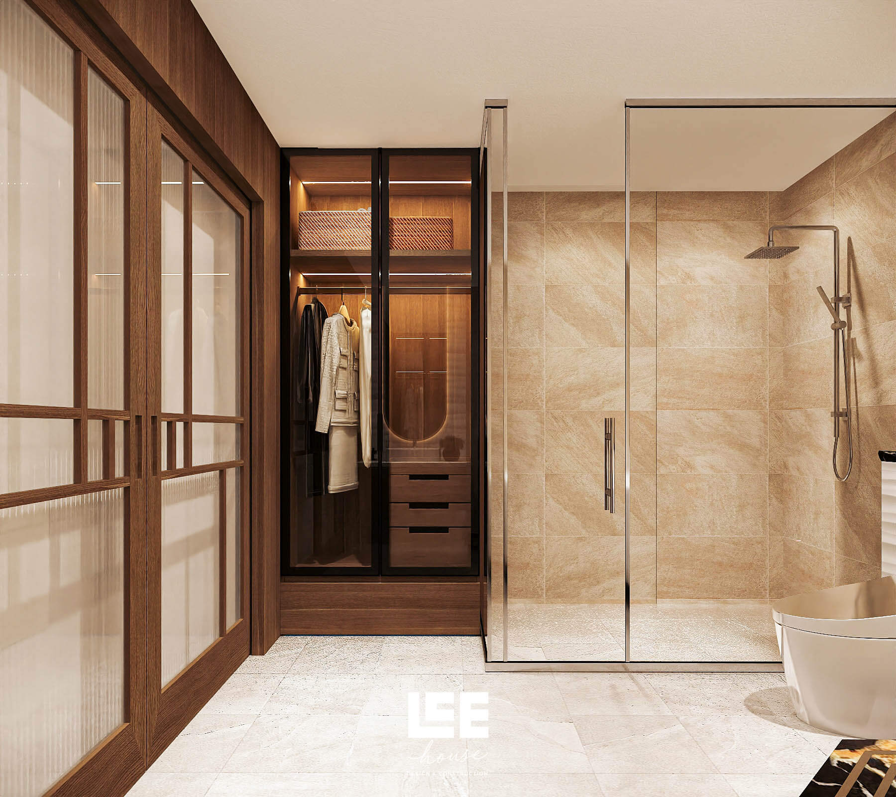 Thiết kế nội thất Căn hộ đập thông R3 Royal City