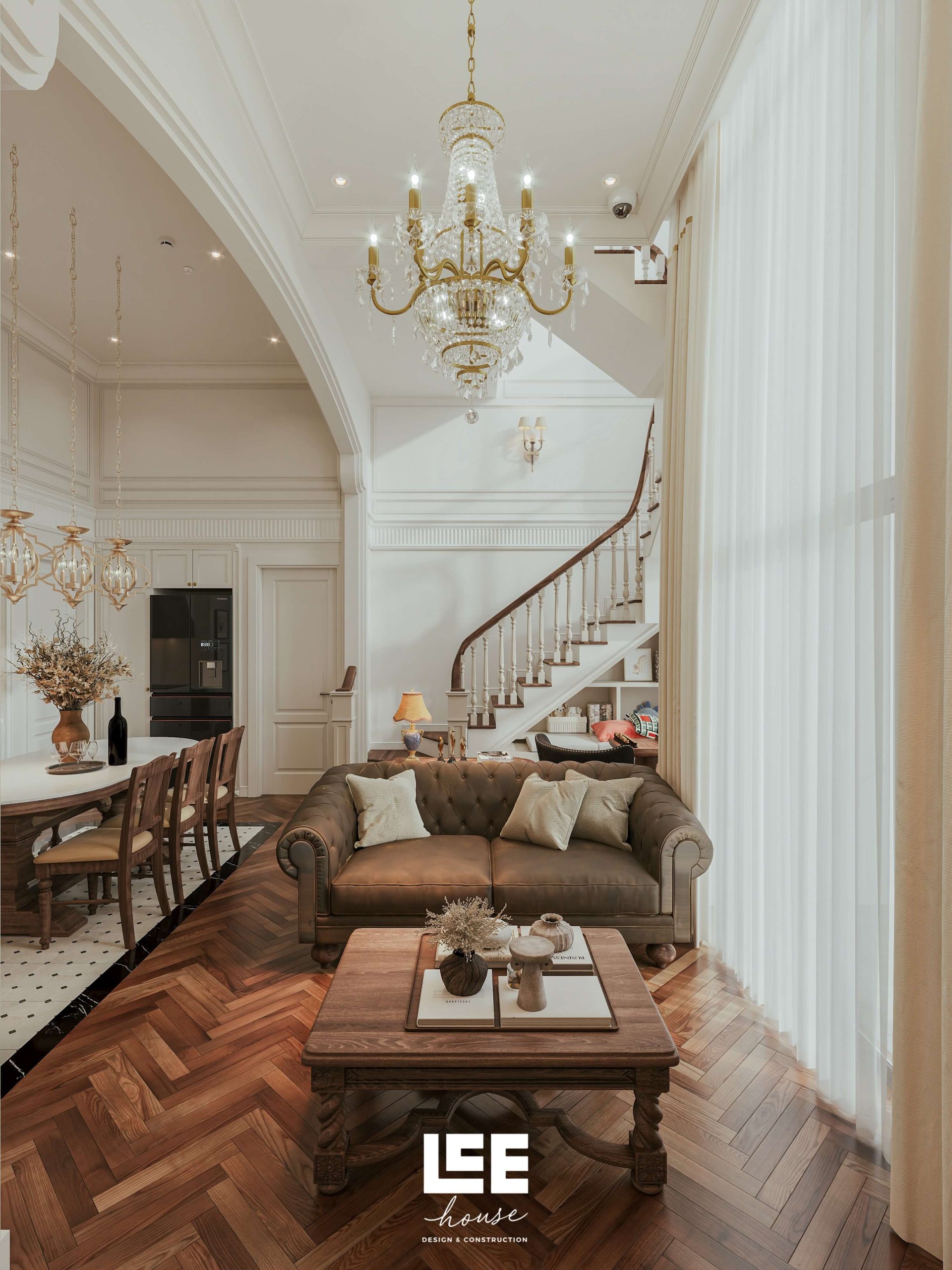 Thiết kế nội thất Căn hộ Duplex S-Premium Sky Oasis Ecopark