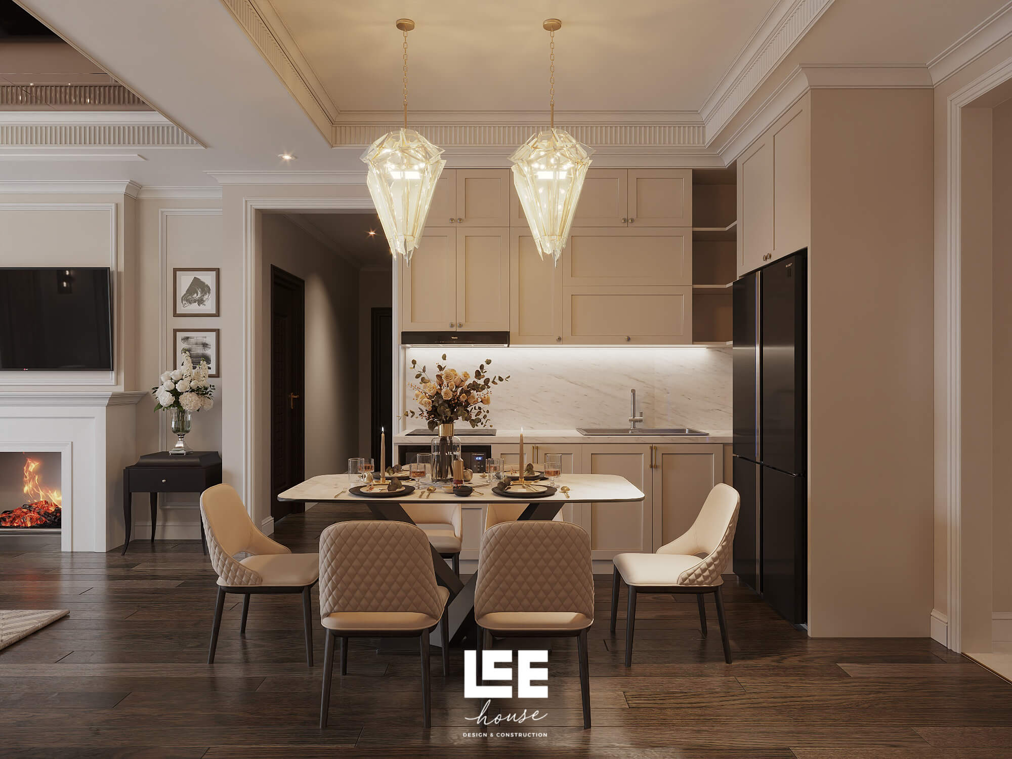 Thiết kế nội thất Căn hộ R1 Royal City