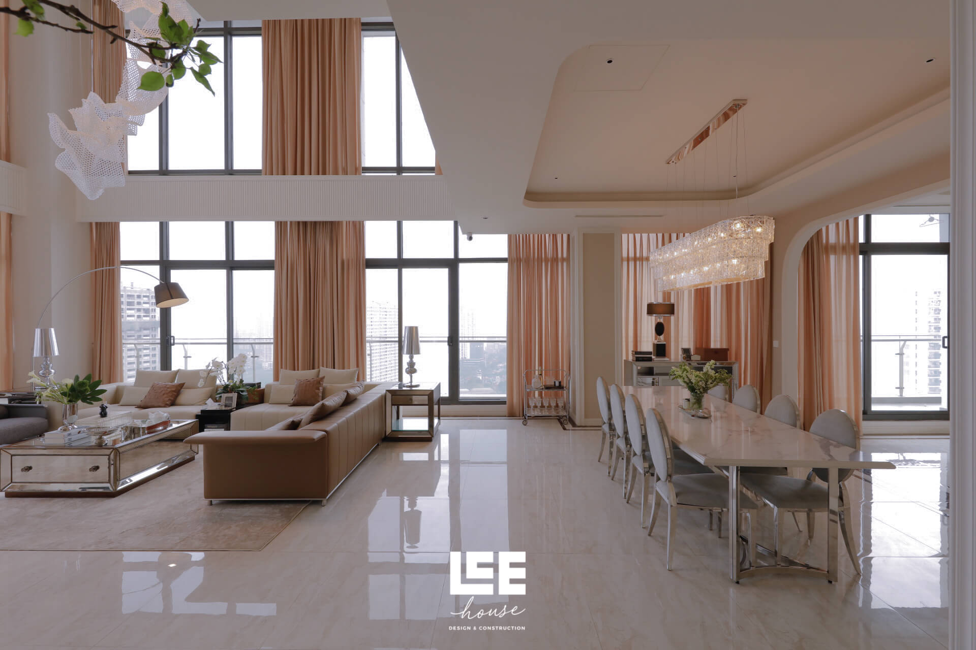 Thiết kế nội thất Sky Villa Euroland