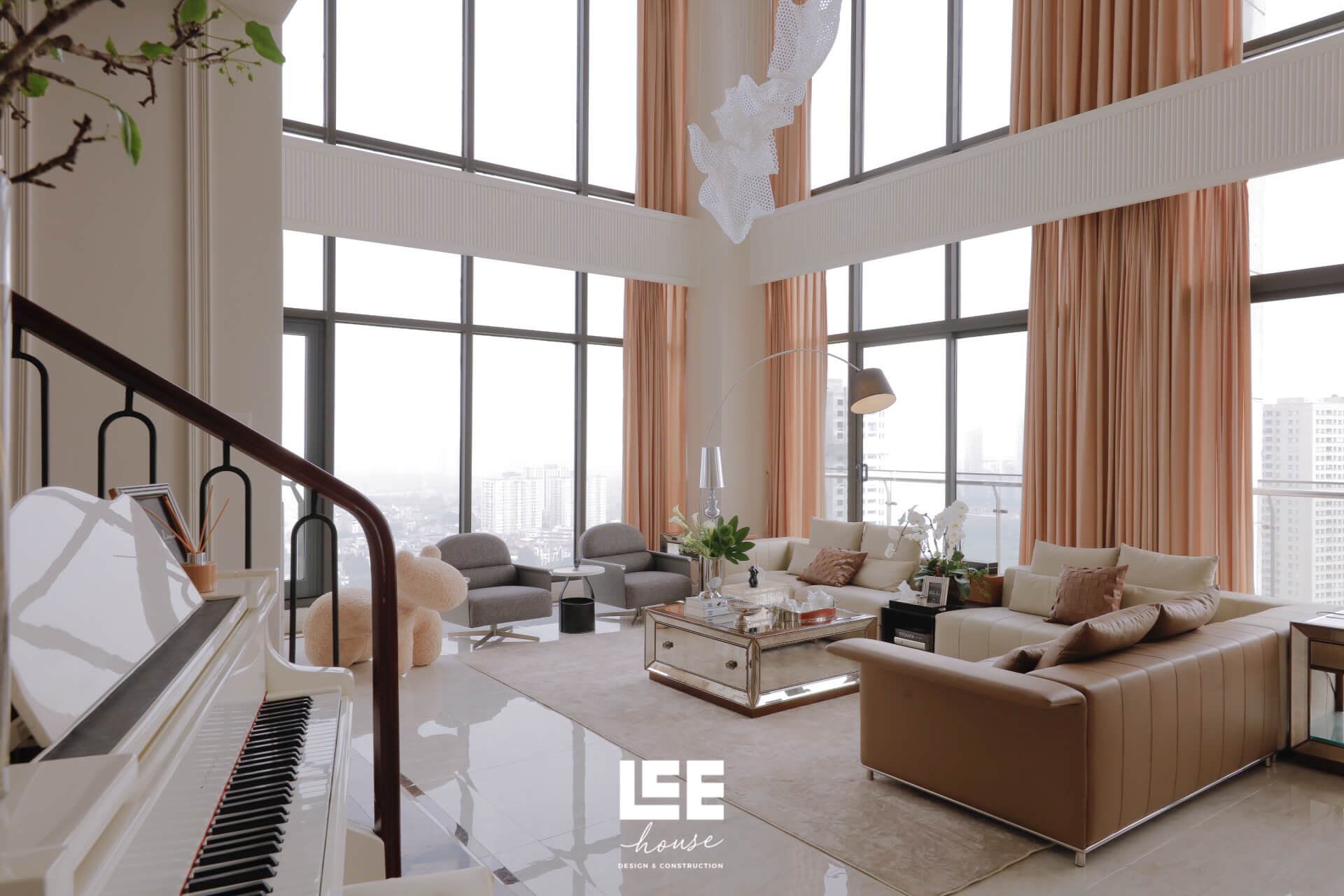 Thiết kế nội thất Sky Villa Euroland