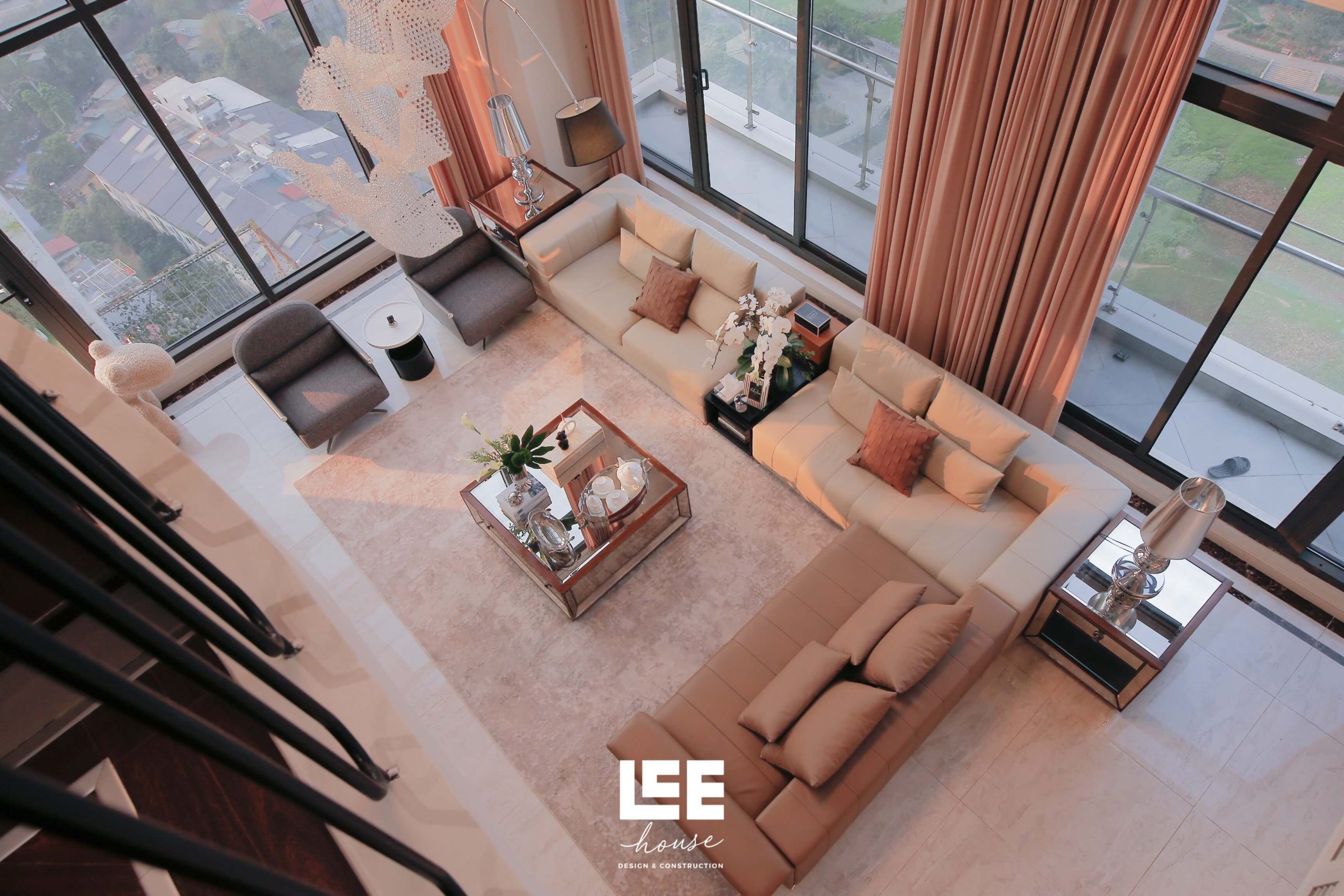 Thiết kế nội thất Sky Villa Euroland