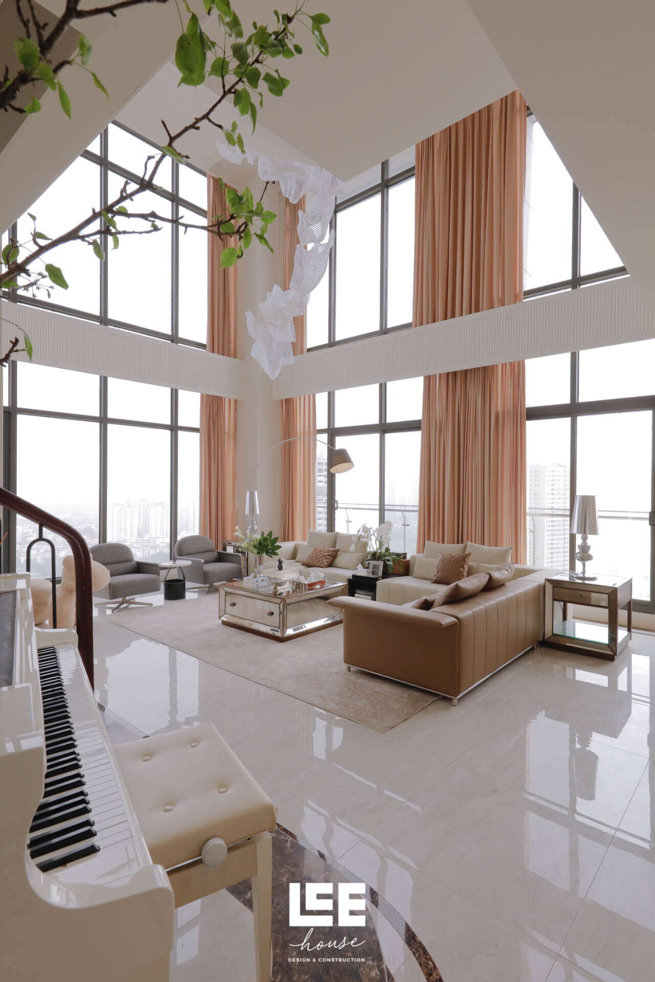 Thiết kế nội thất Sky Villa Euroland