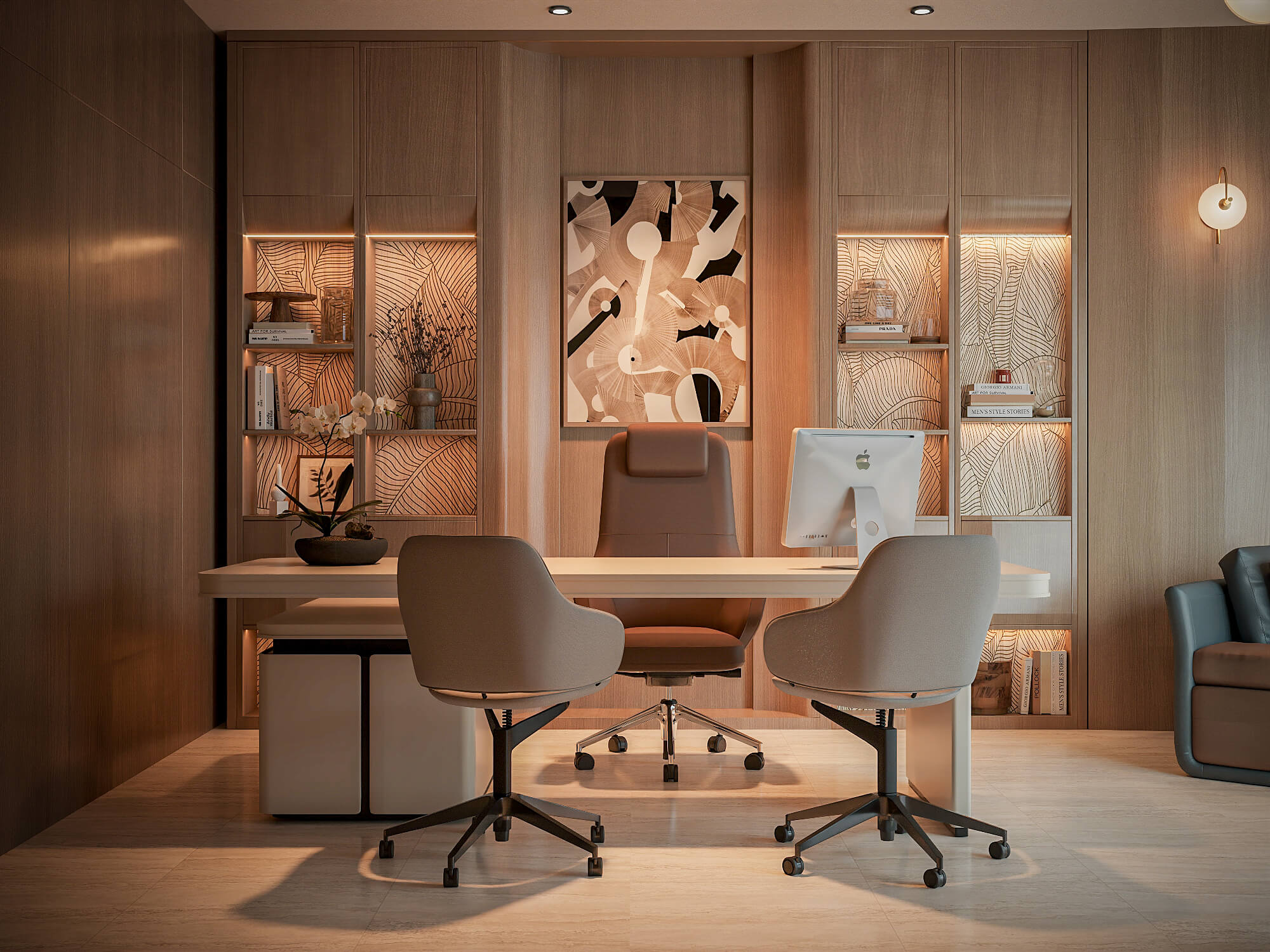 Thiết kế nội thất Văn phòng Chu Gia Group