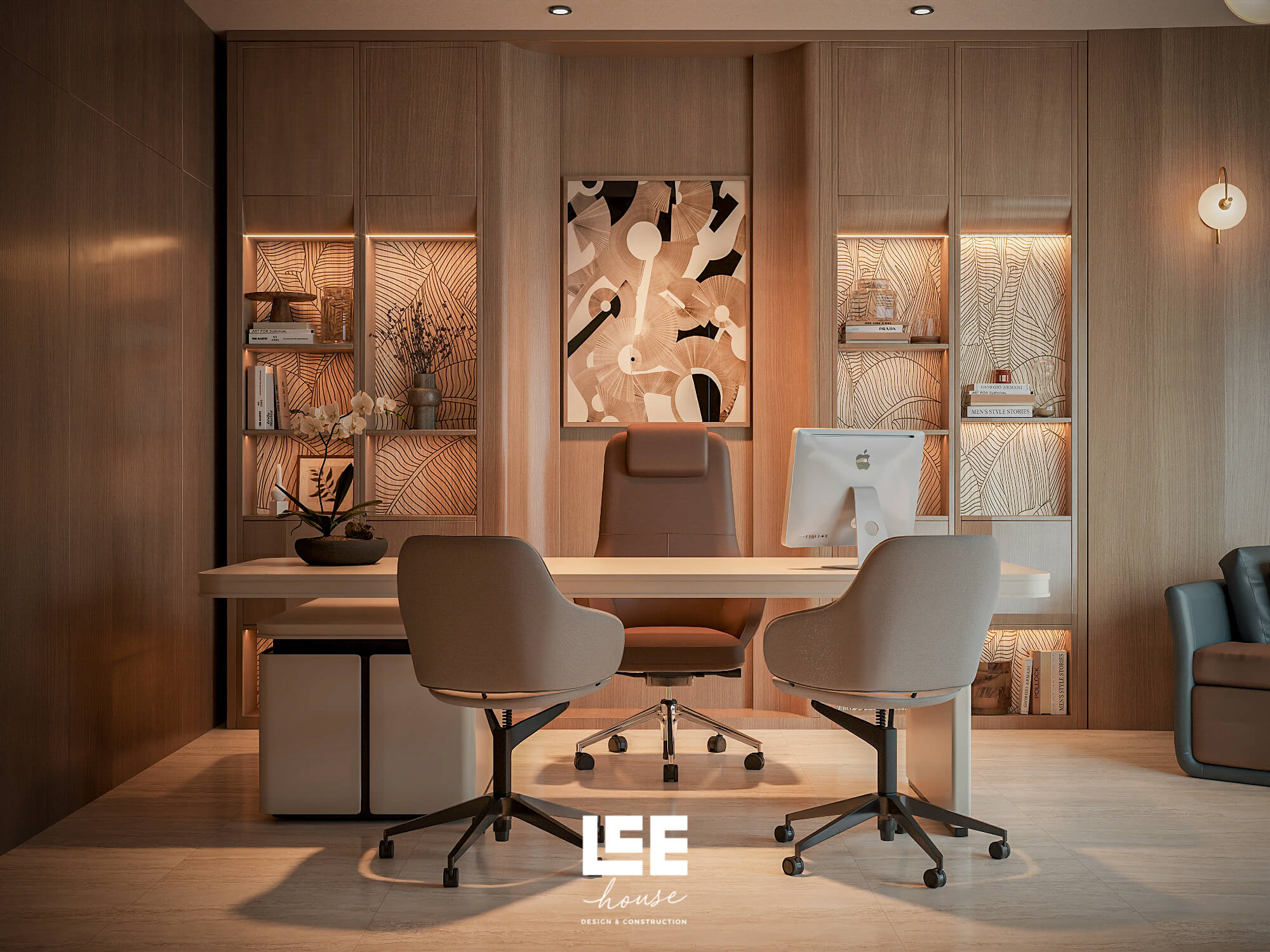Thiết kế nội thất Văn phòng Chu Gia Group