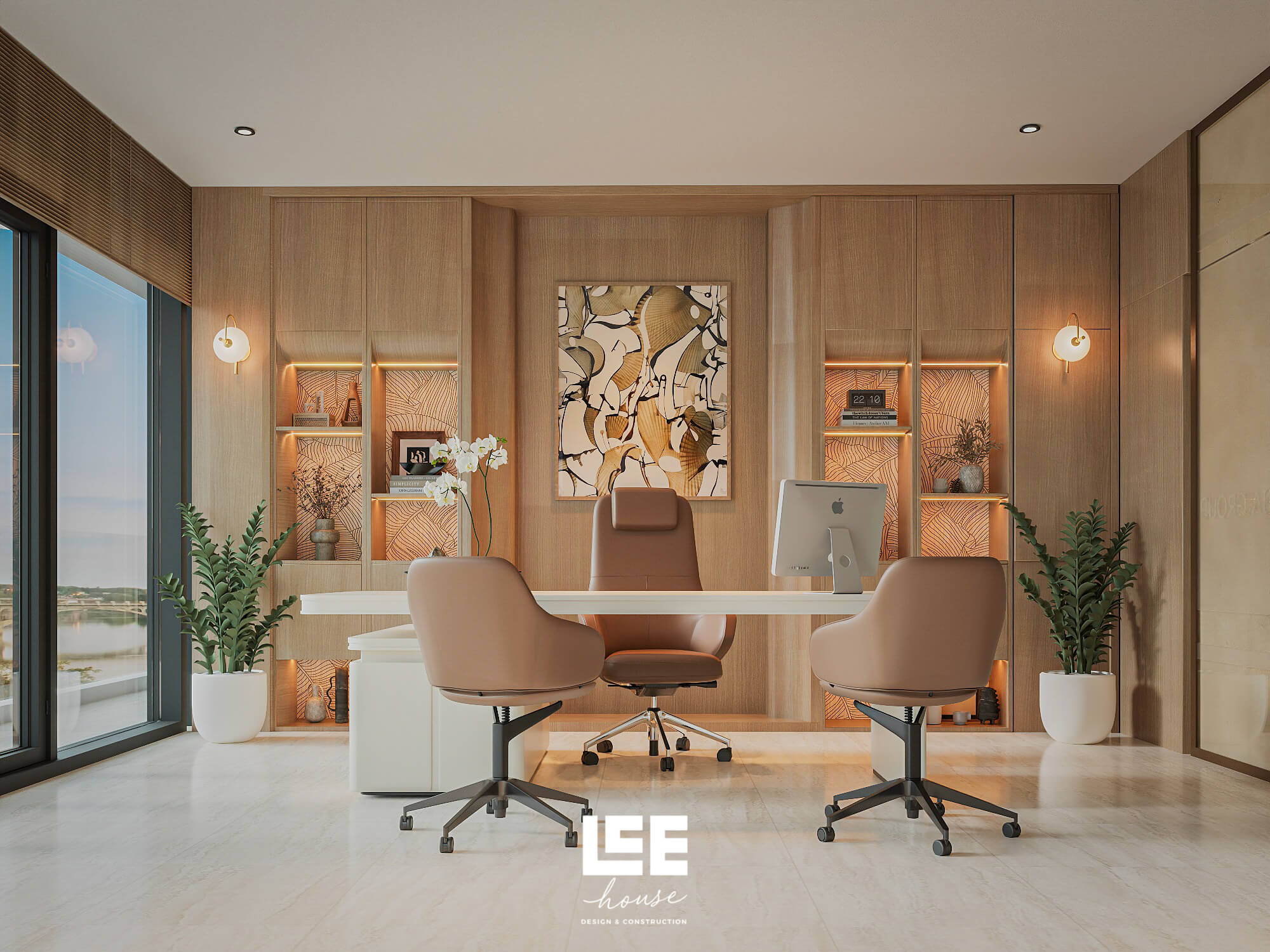Thiết kế nội thất Văn phòng Chu Gia Group