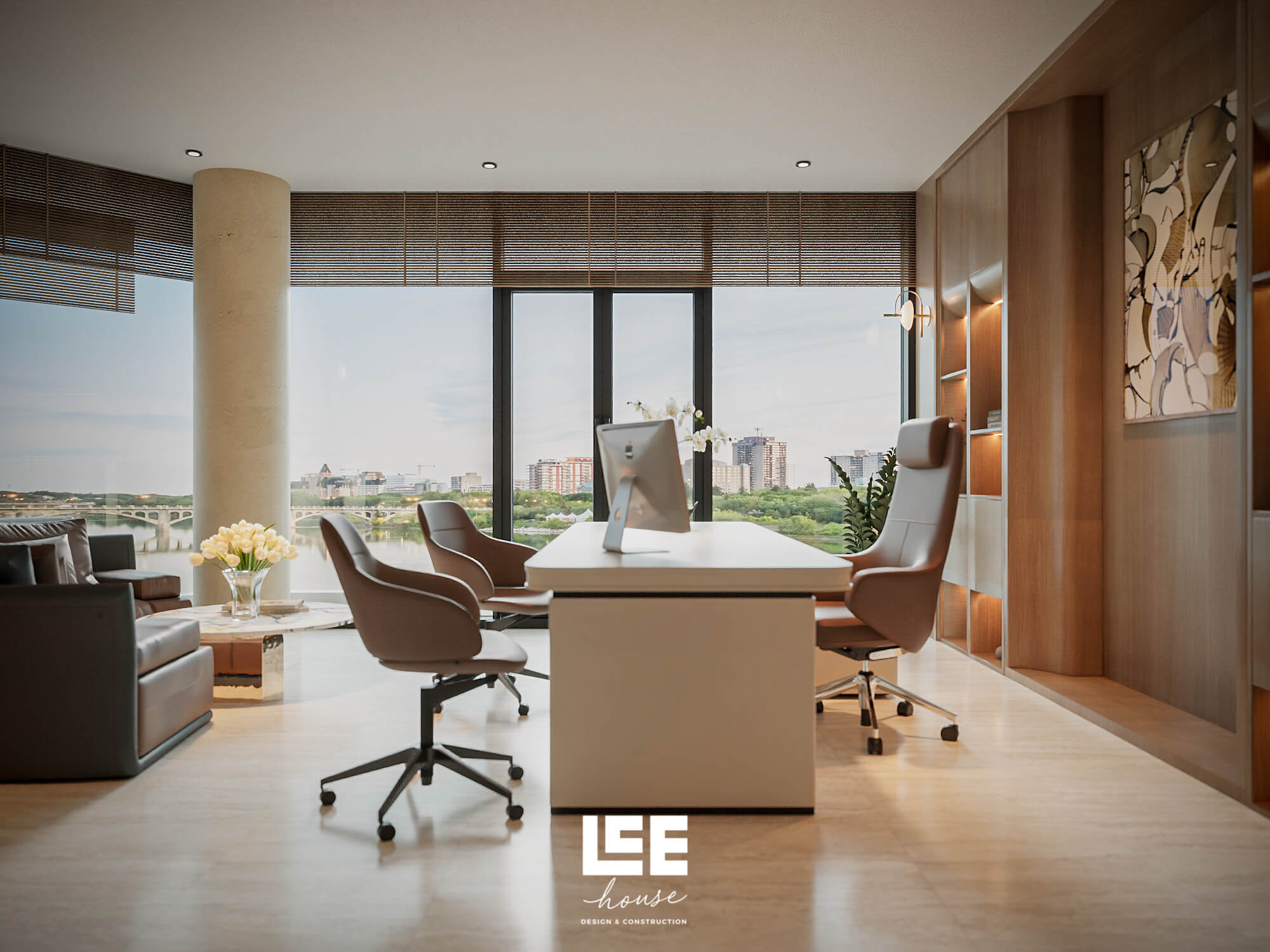 Thiết kế nội thất Văn phòng Chu Gia Group