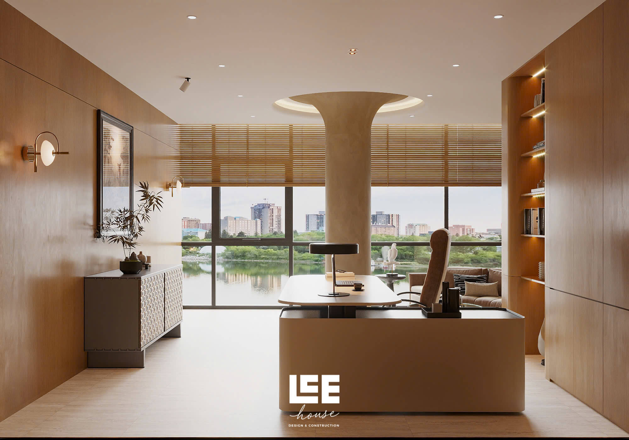 Thiết kế nội thất Văn phòng Chu Gia Group