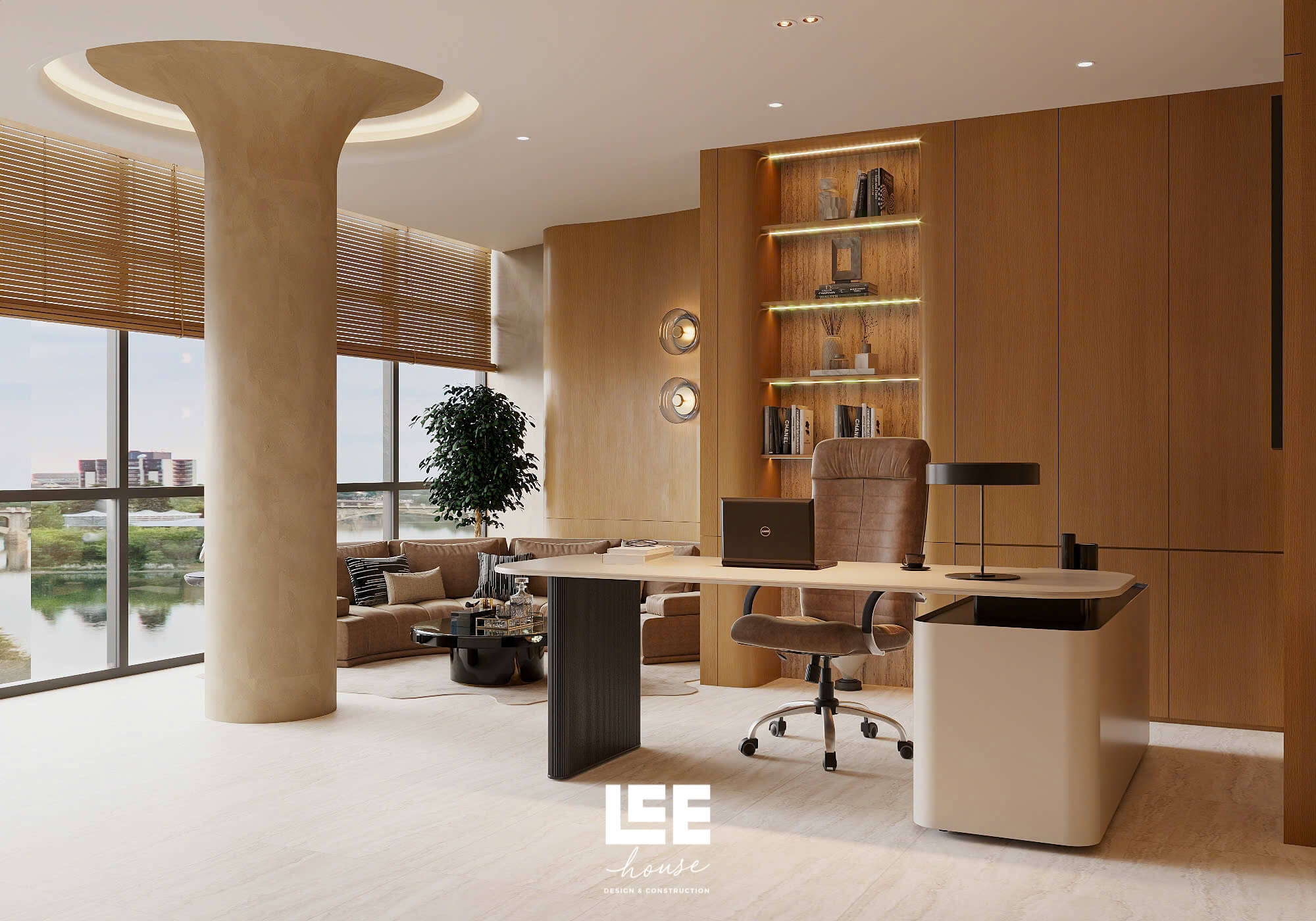 Thiết kế nội thất Văn phòng Chu Gia Group