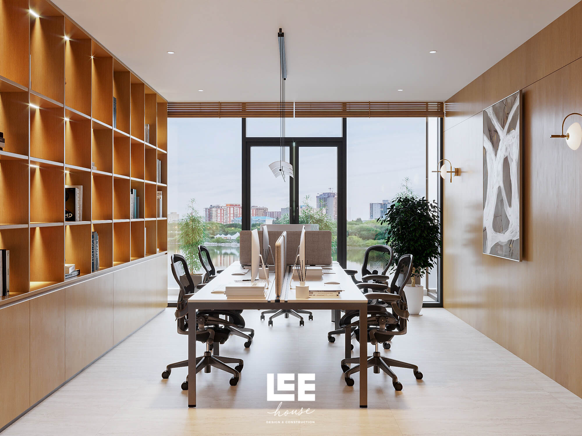 Thiết kế nội thất Văn phòng Chu Gia Group