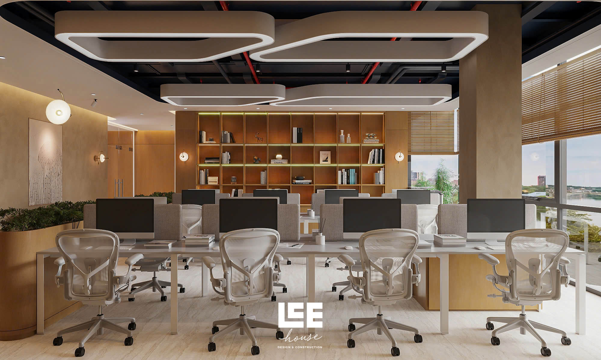 Thiết kế nội thất Văn phòng Chu Gia Group