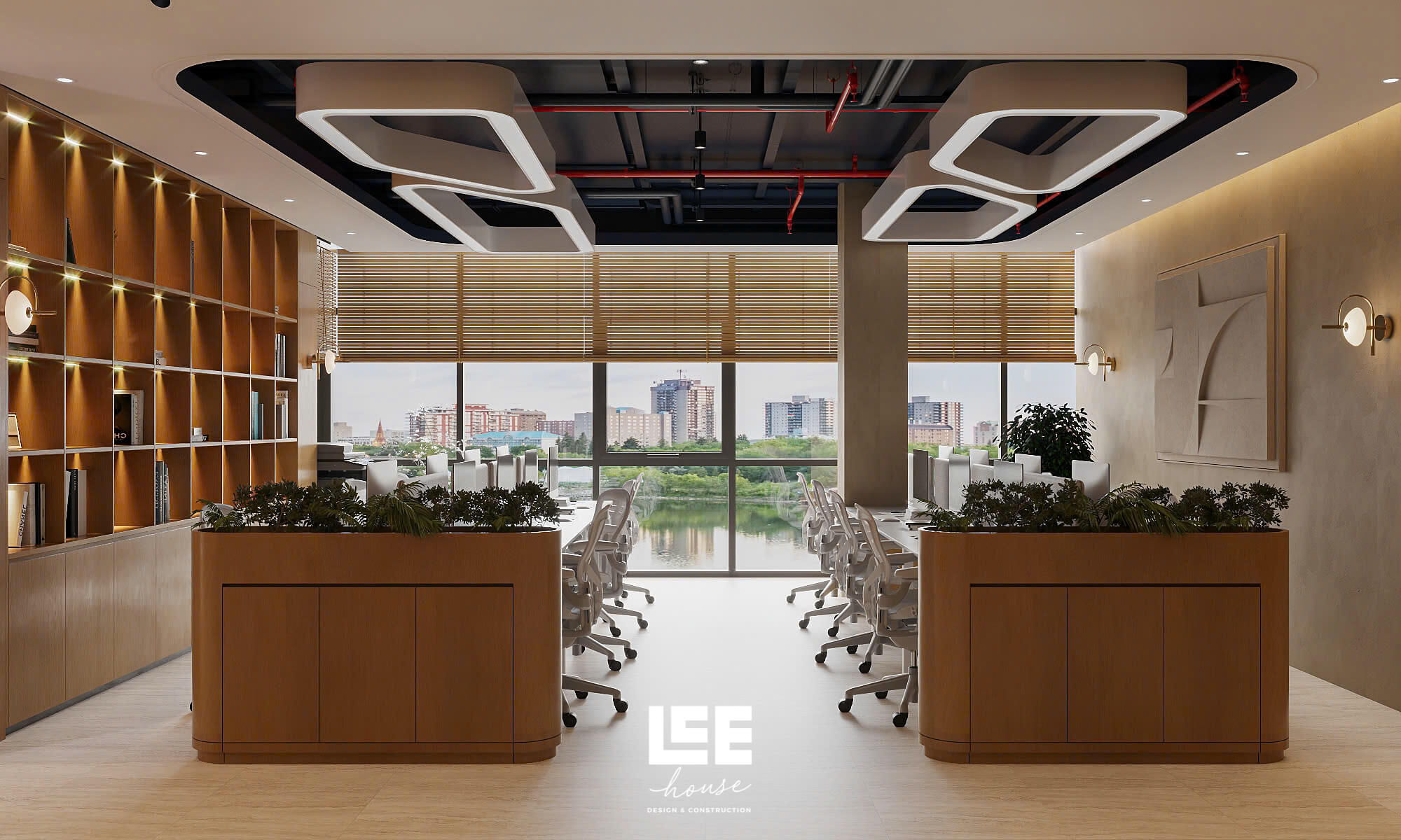 Thiết kế nội thất Văn phòng Chu Gia Group