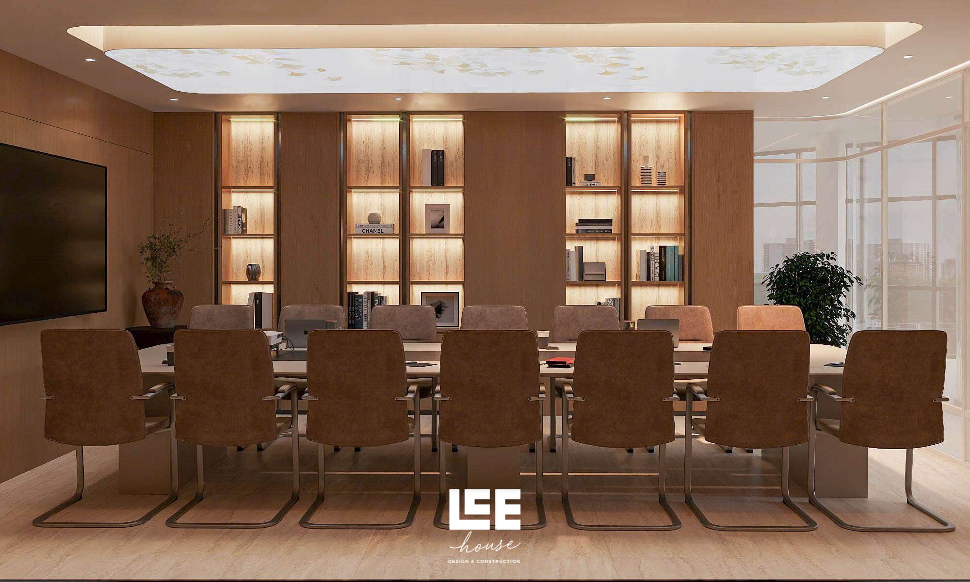 Thiết kế nội thất Văn phòng Chu Gia Group
