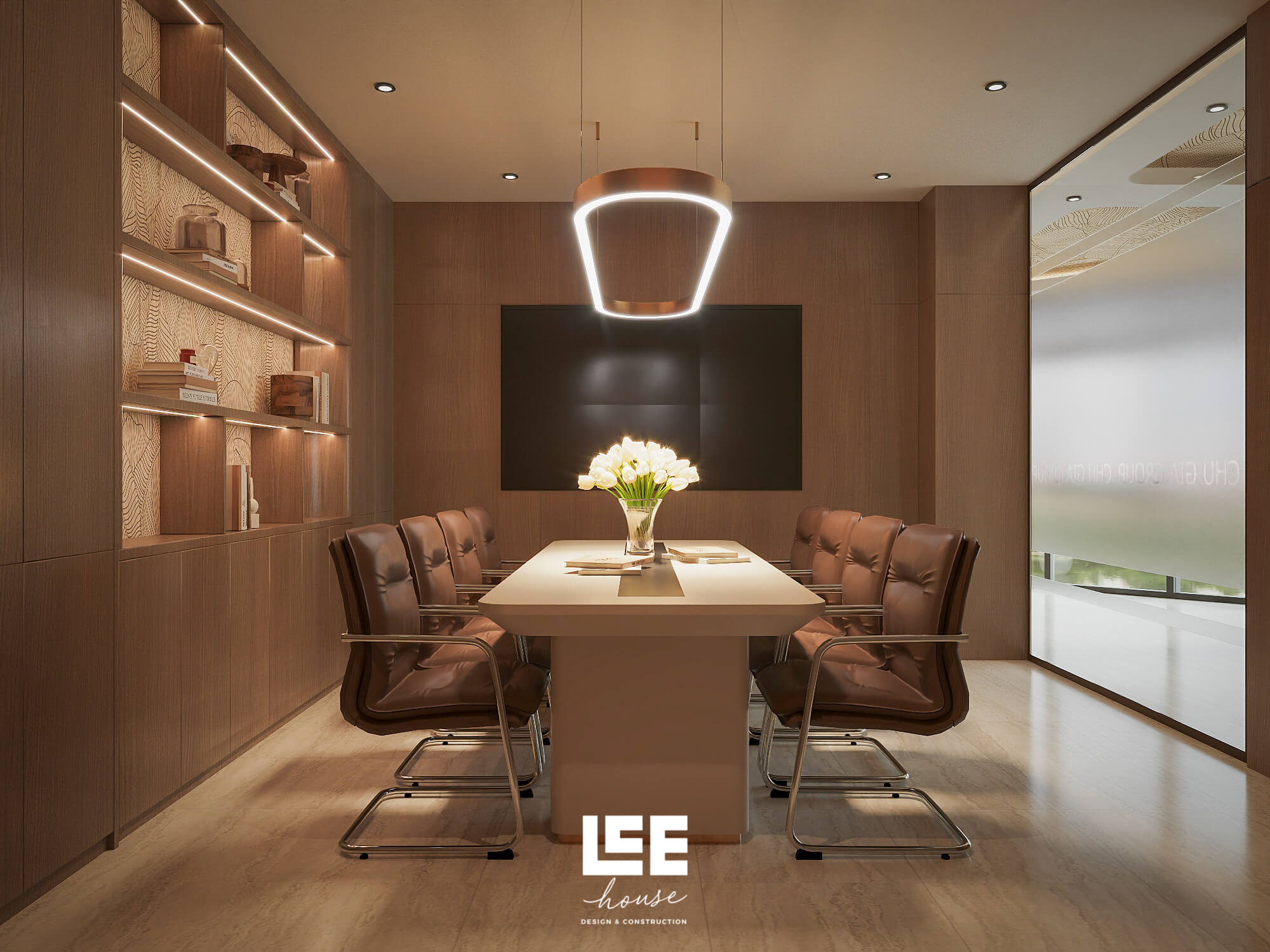 Thiết kế nội thất Văn phòng Chu Gia Group