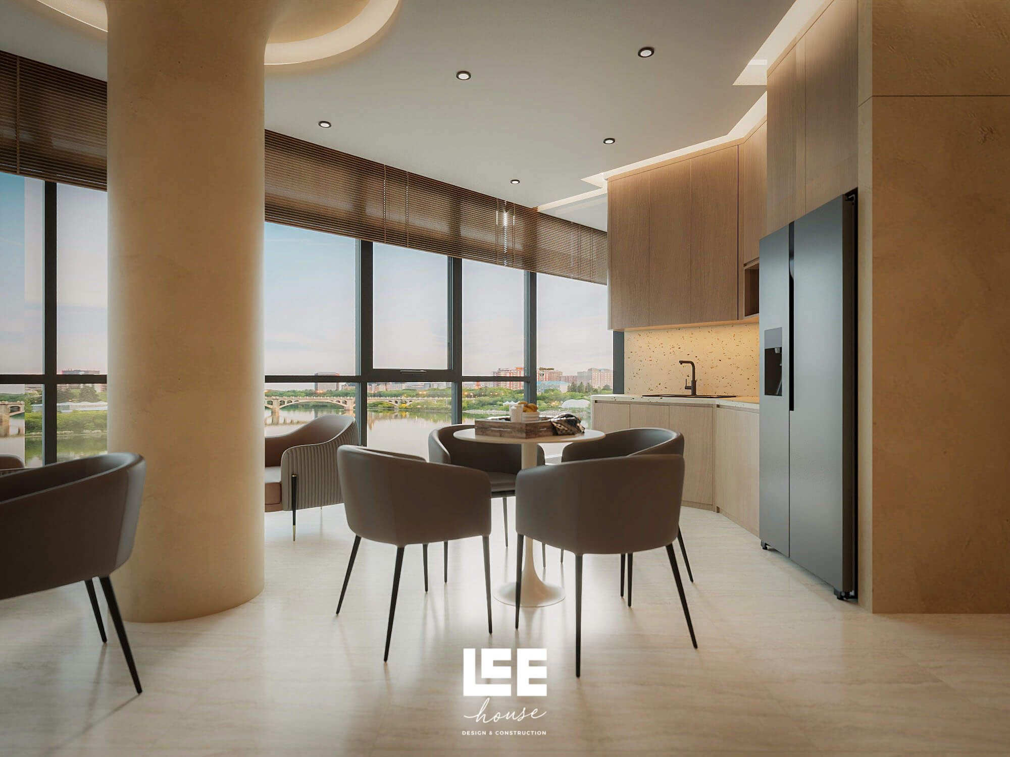 Thiết kế nội thất Văn phòng Chu Gia Group