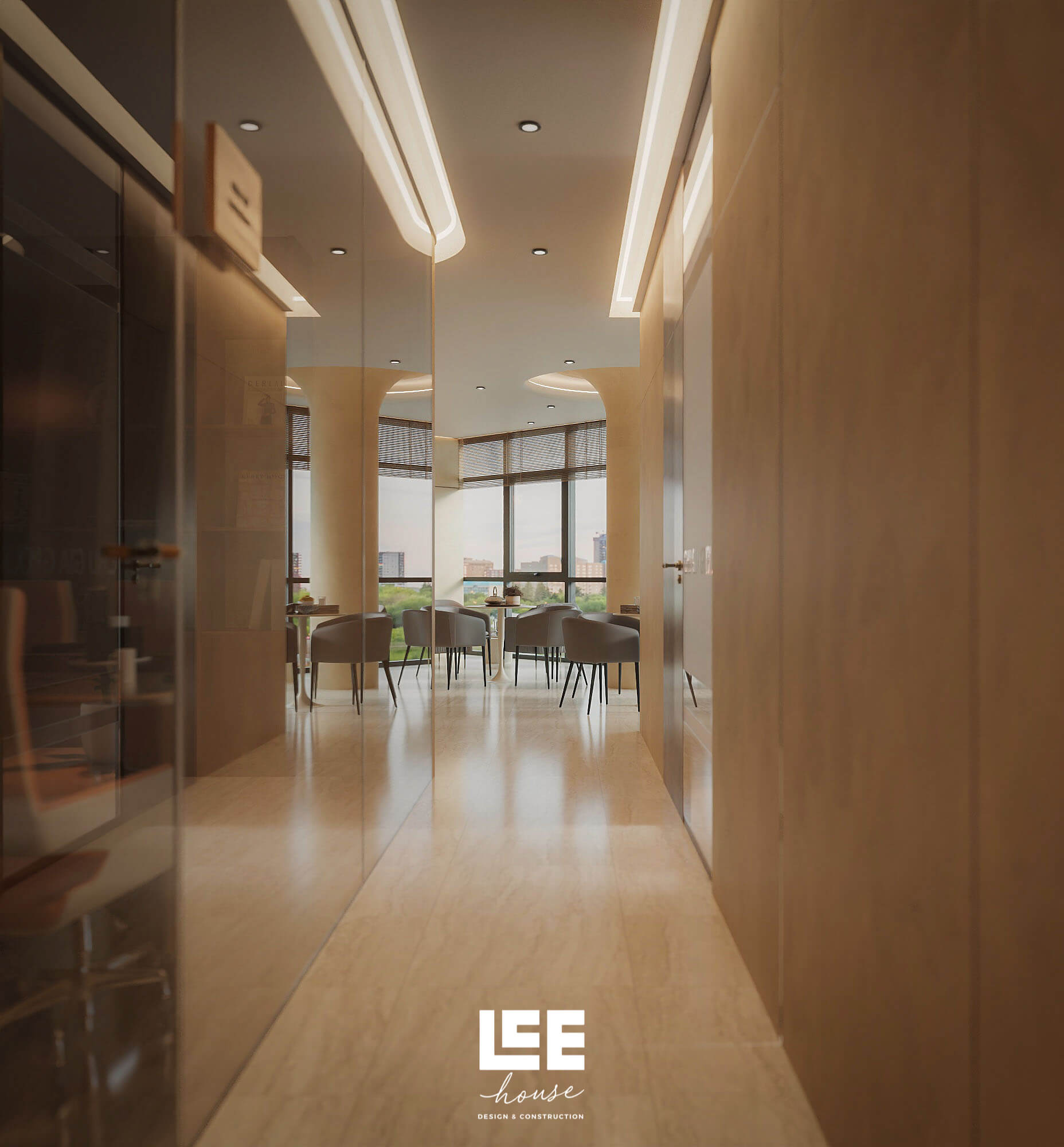 Thiết kế nội thất Văn phòng Chu Gia Group