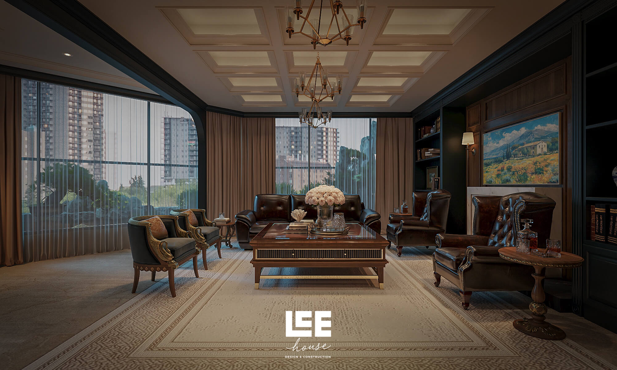 Thiết kế nội thất Văn phòng Chu Gia Group