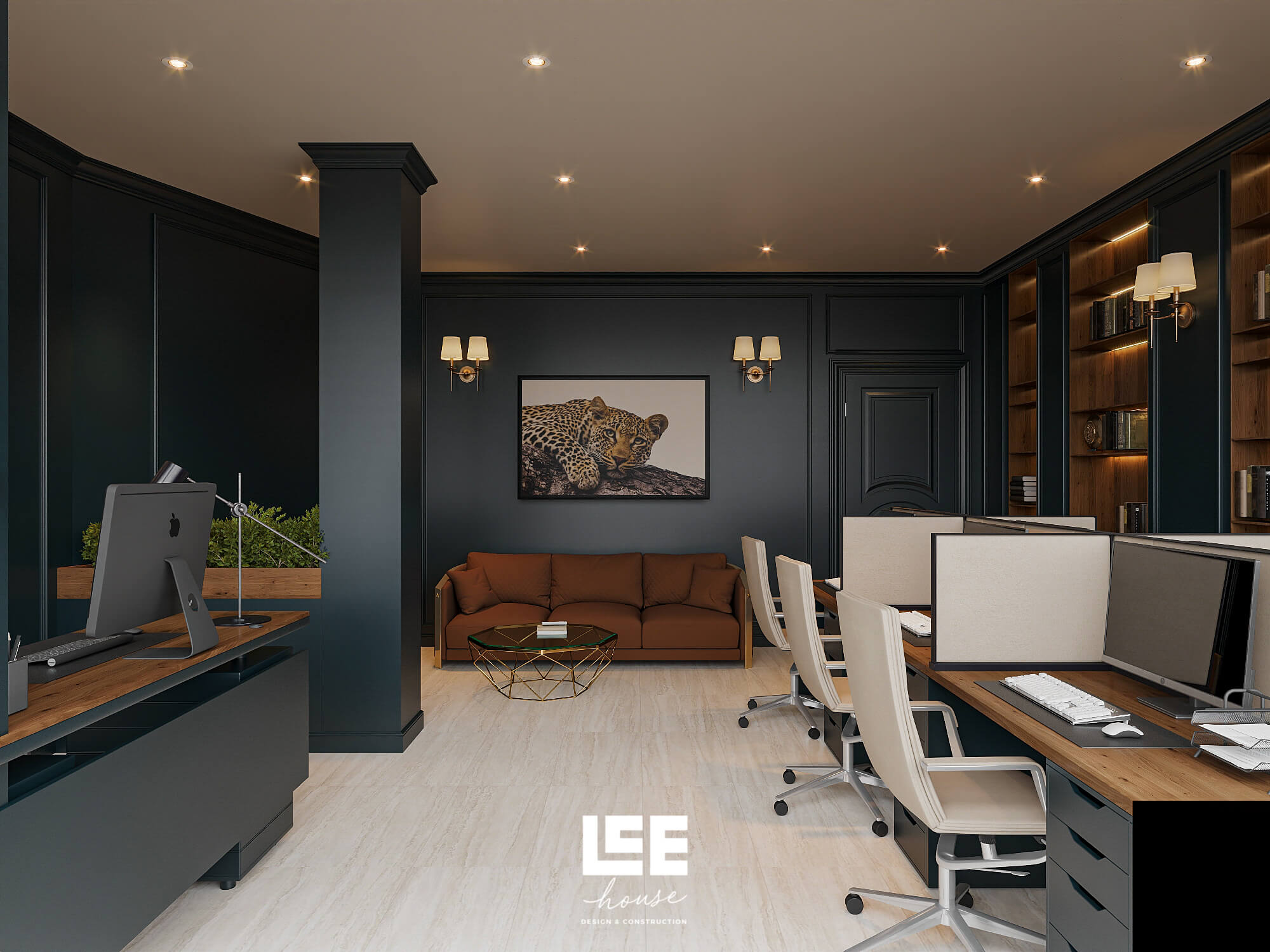 Thiết kế nội thất Văn phòng Chu Gia Group