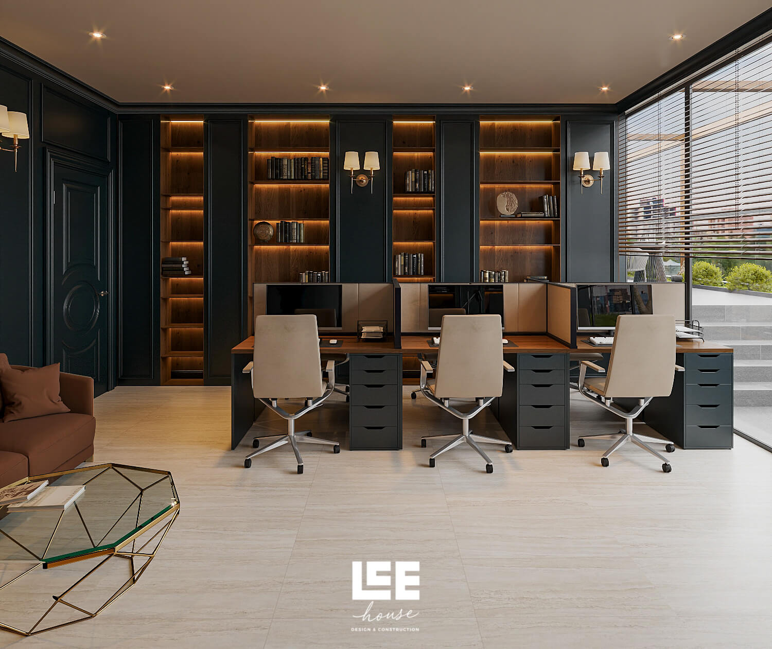 Thiết kế nội thất Văn phòng Chu Gia Group