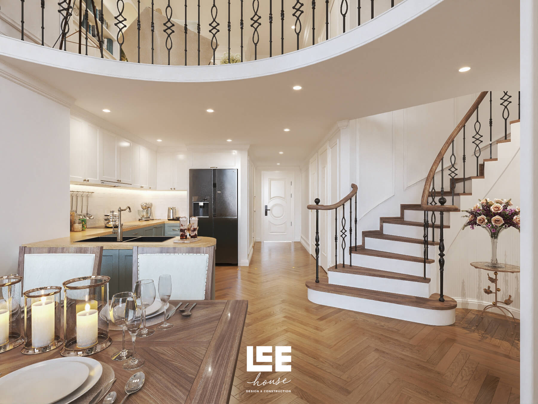 Thiết kế nội thất Căn hộ Duplex R4 Royal City