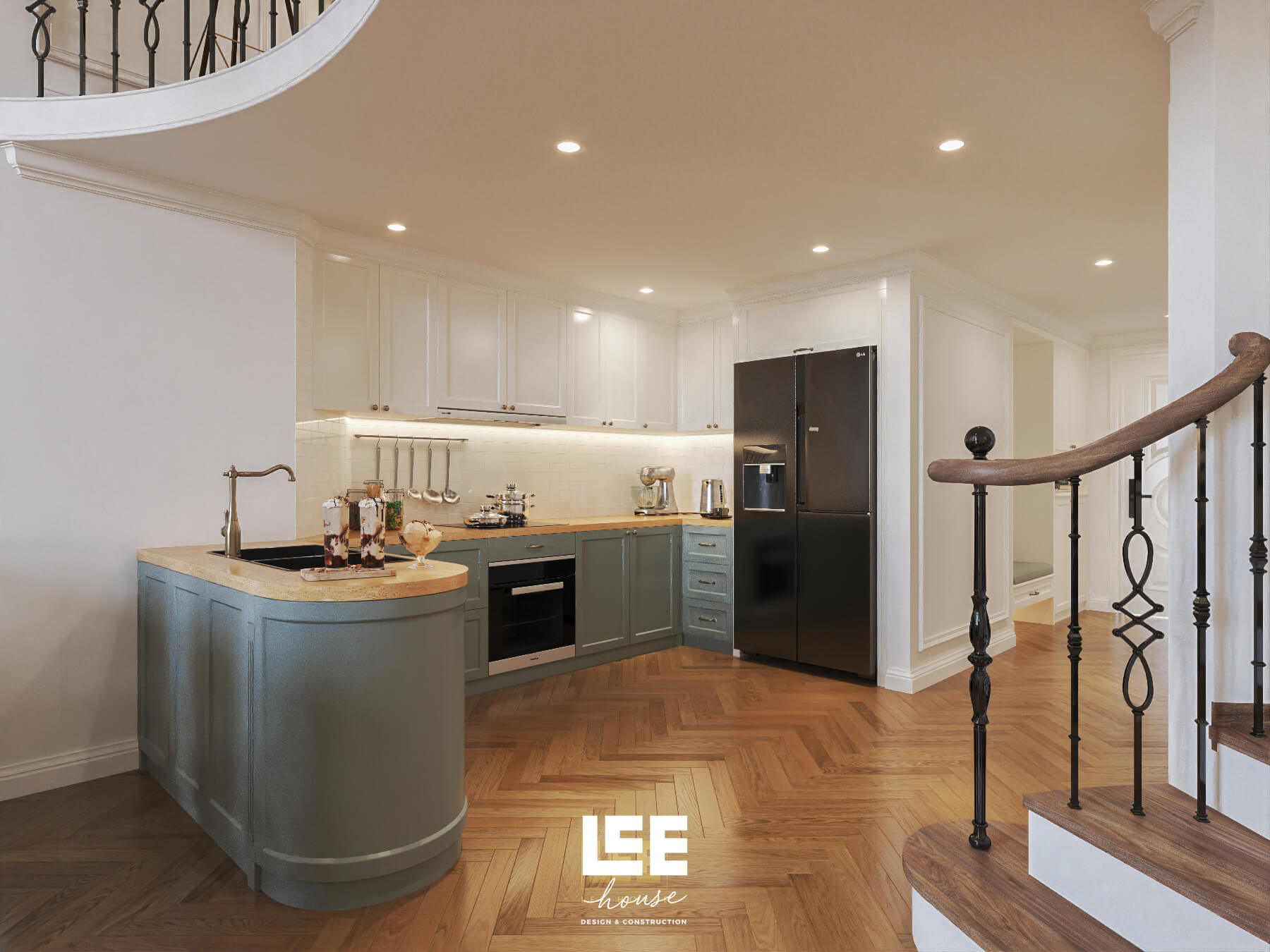 Thiết kế nội thất Căn hộ Duplex R4 Royal City