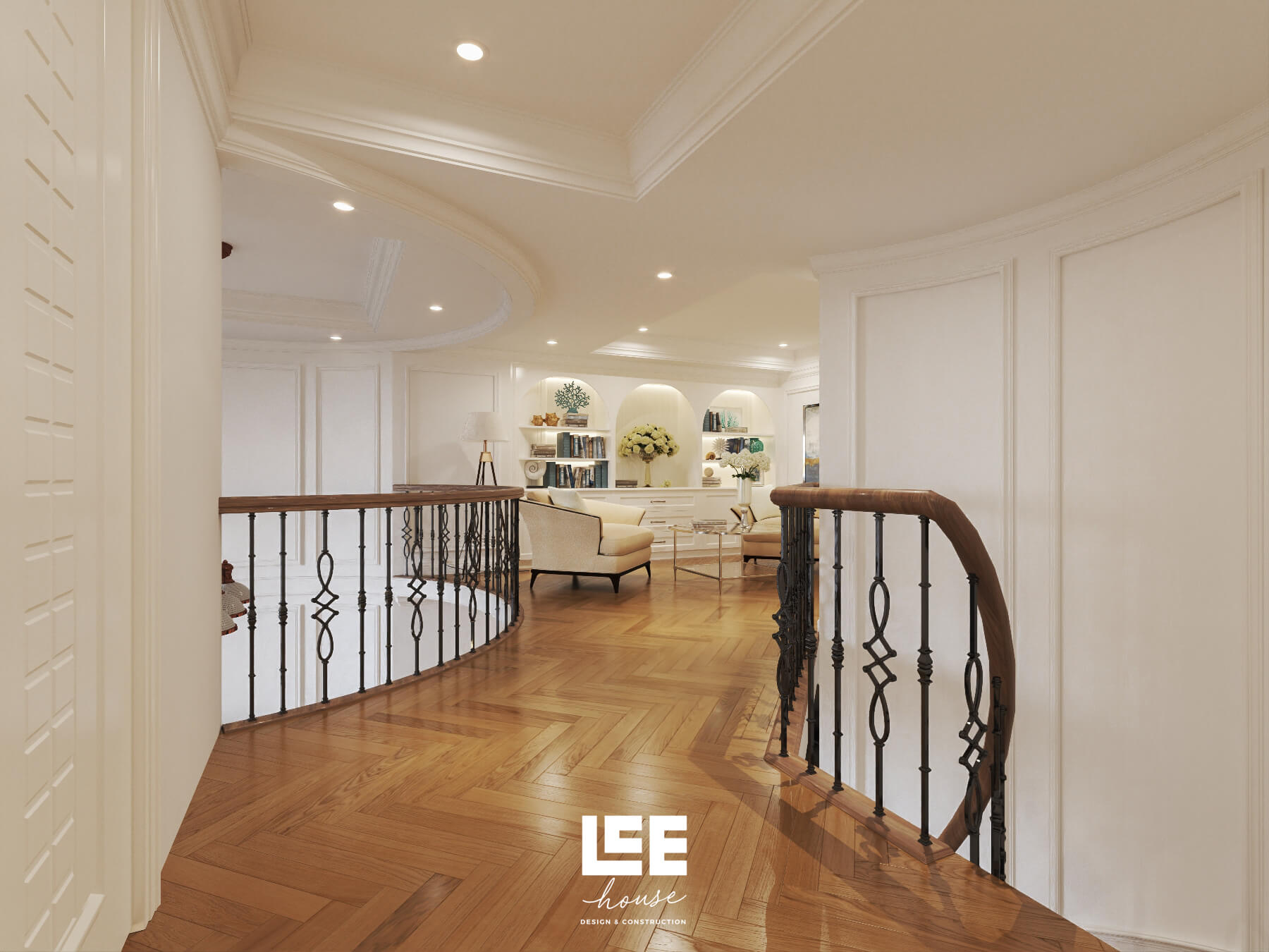 Thiết kế nội thất Căn hộ Duplex R4 Royal City