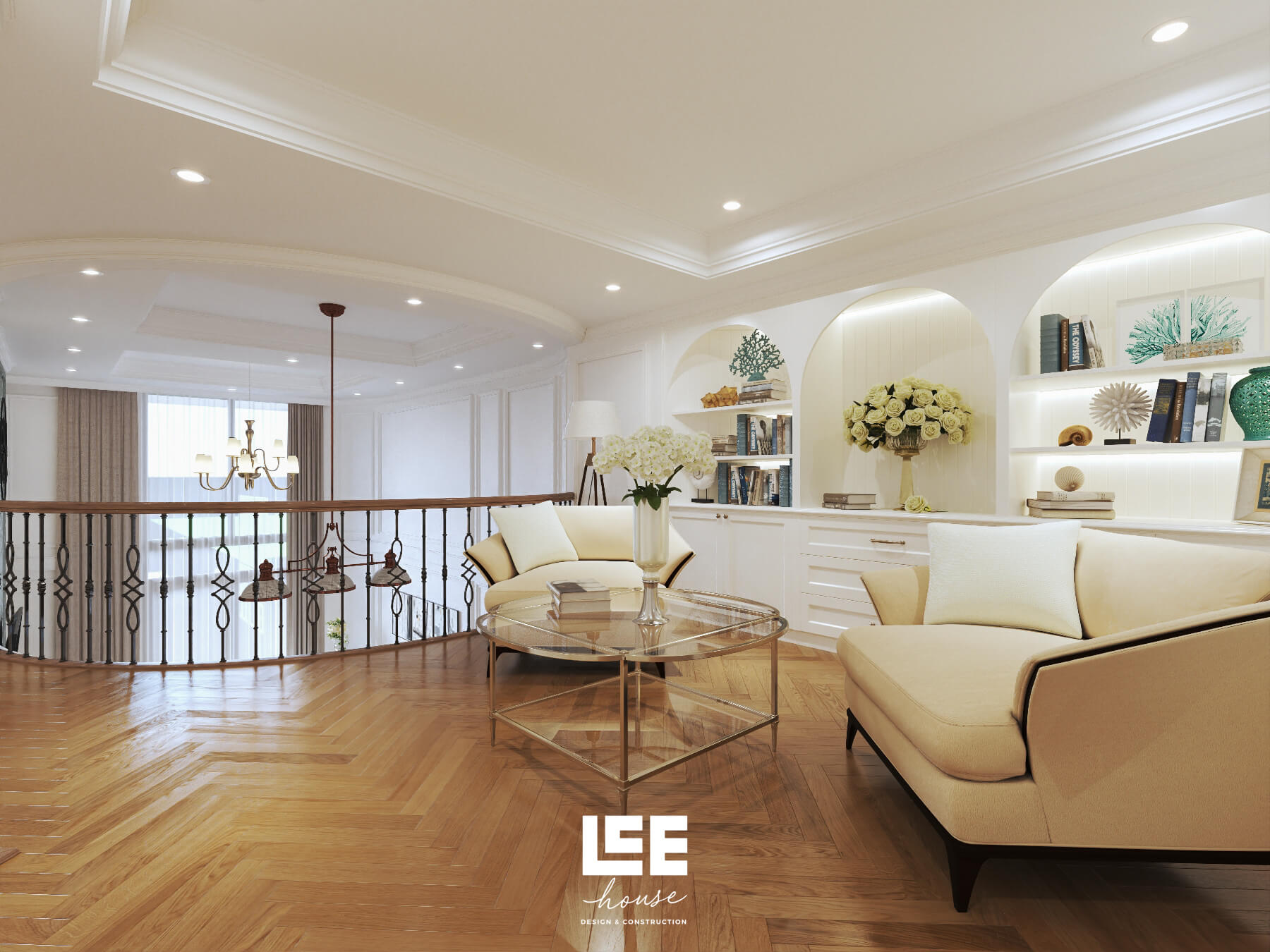 Thiết kế nội thất Căn hộ Duplex R4 Royal City