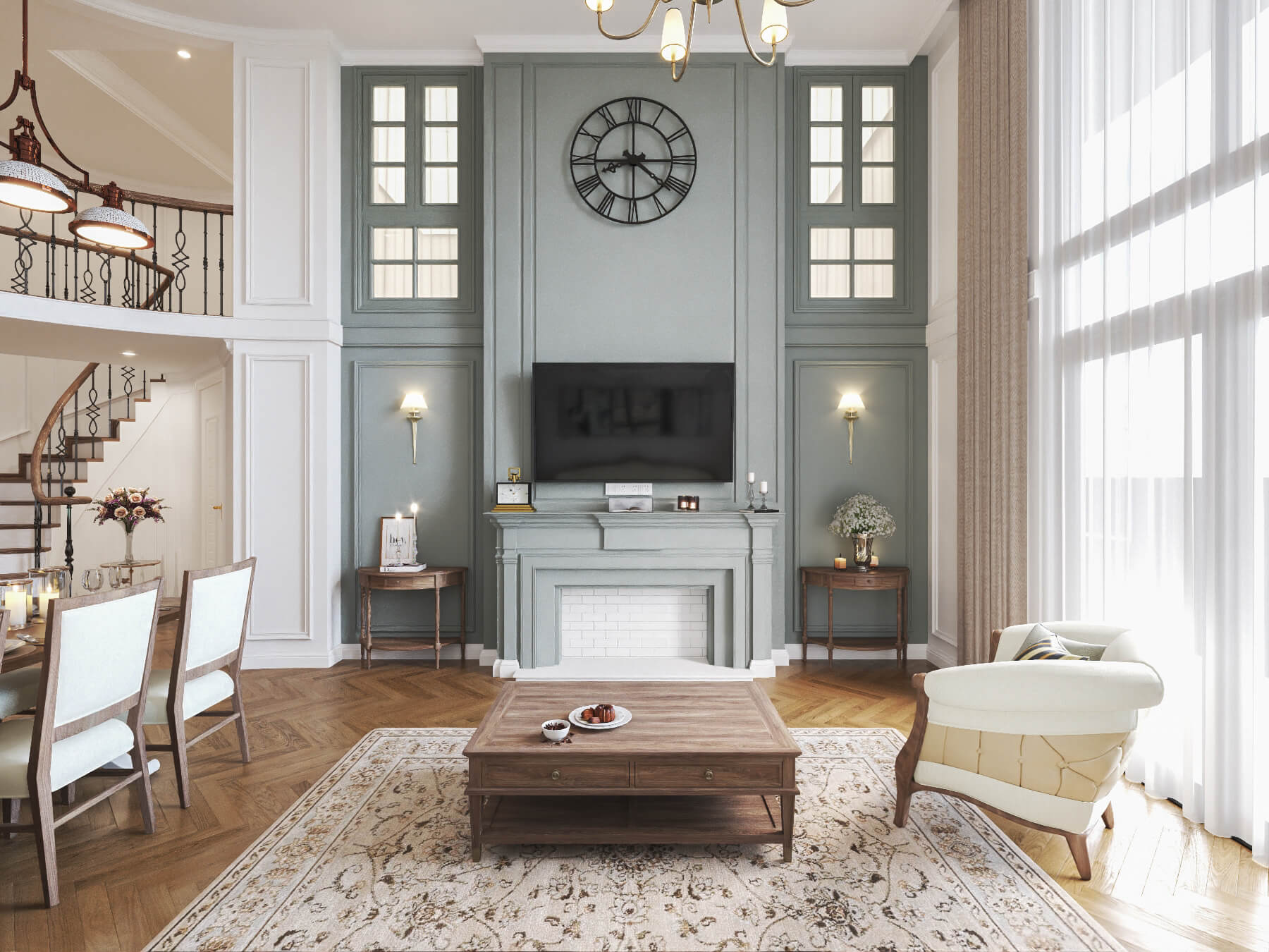 Thiết kế nội thất Căn hộ Duplex R4 Royal City