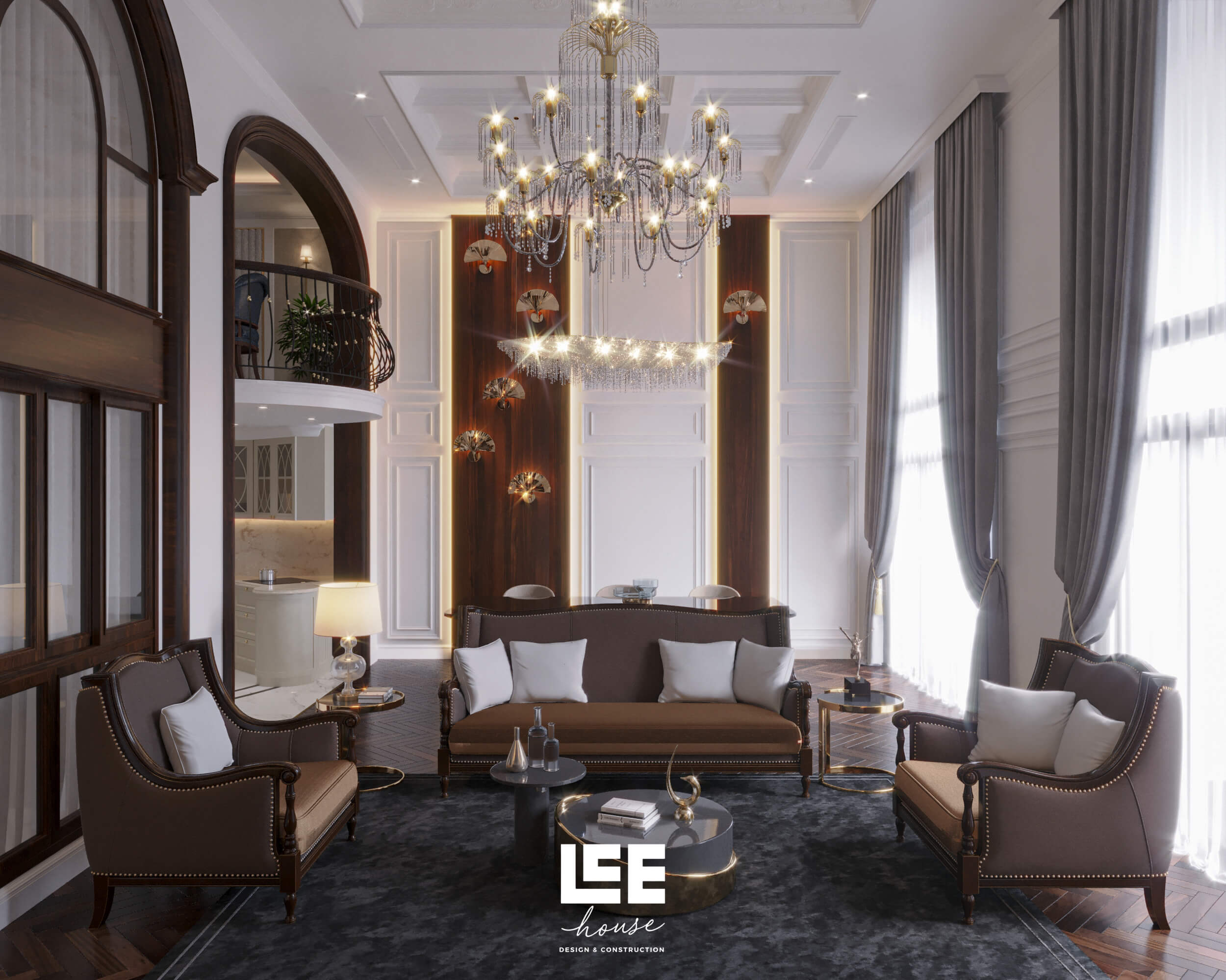 Thiết kế nội thất Căn hộ Duplex R5 Royal City