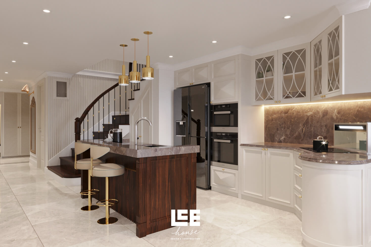 Thiết kế nội thất Căn hộ Duplex R5 Royal City