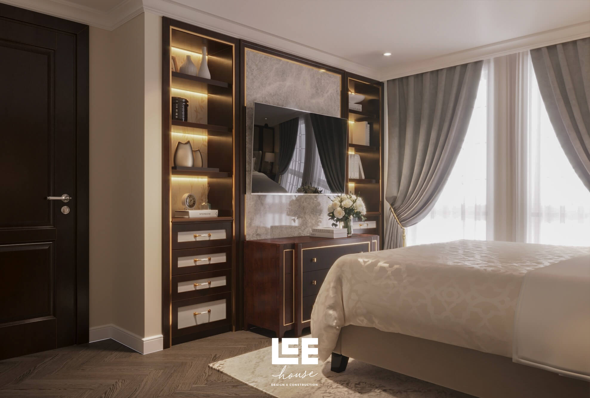 Thiết kế nội thất Căn hộ Duplex R5 Royal City