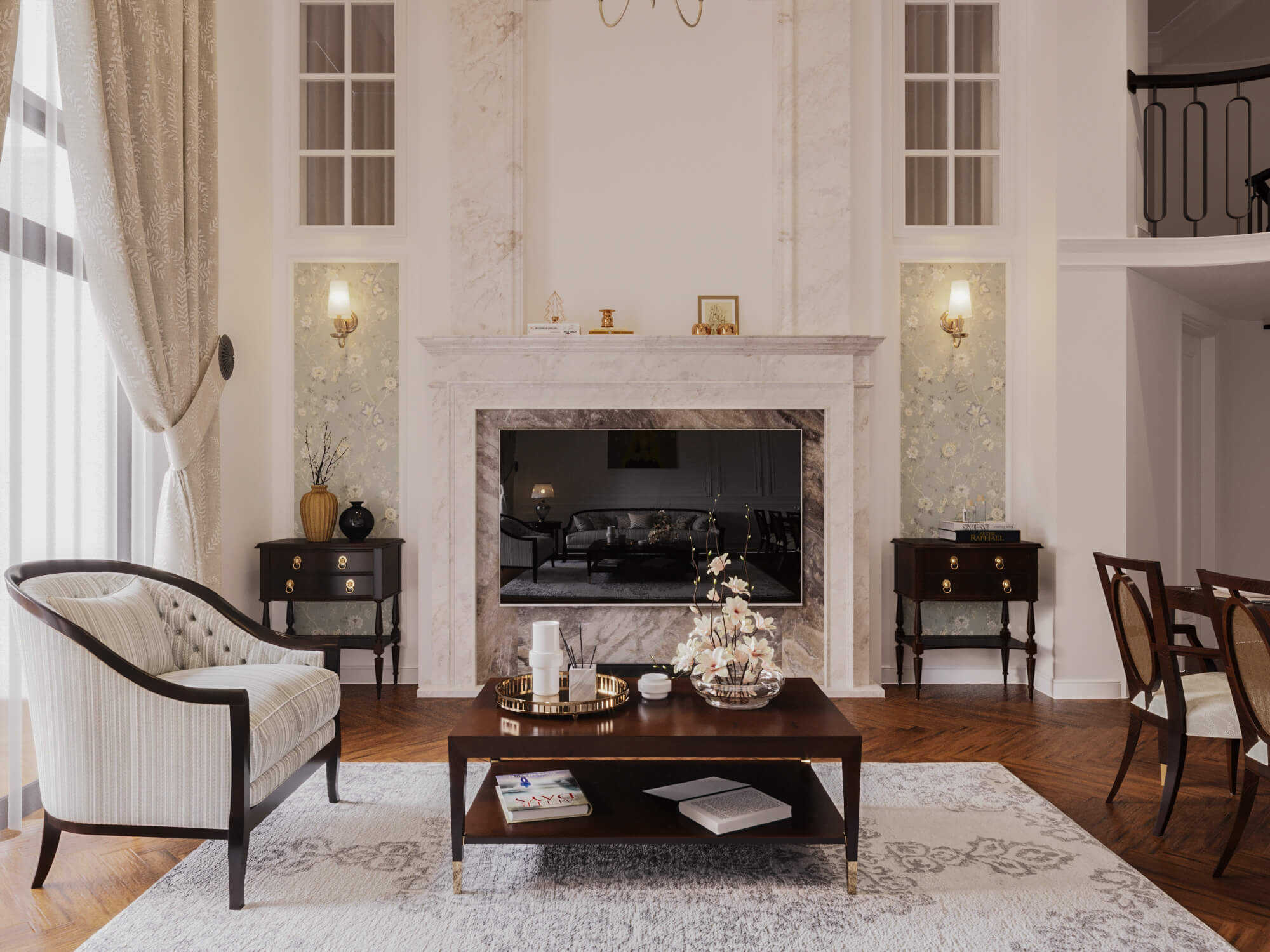 Thiết kế nội thất Căn hộ Duplex R5 Royal City