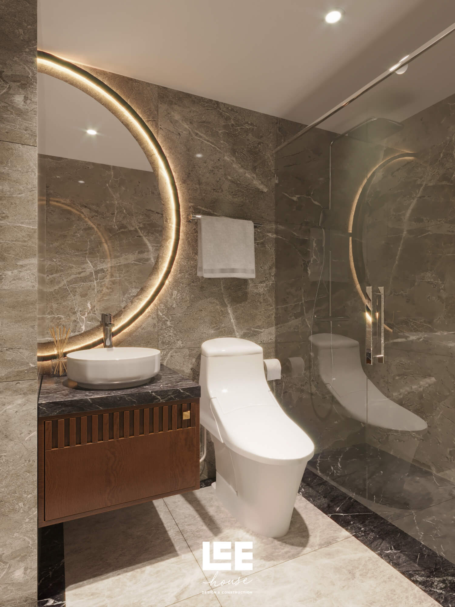 Thiết kế nội thất Căn hộ Duplex R5 Royal City