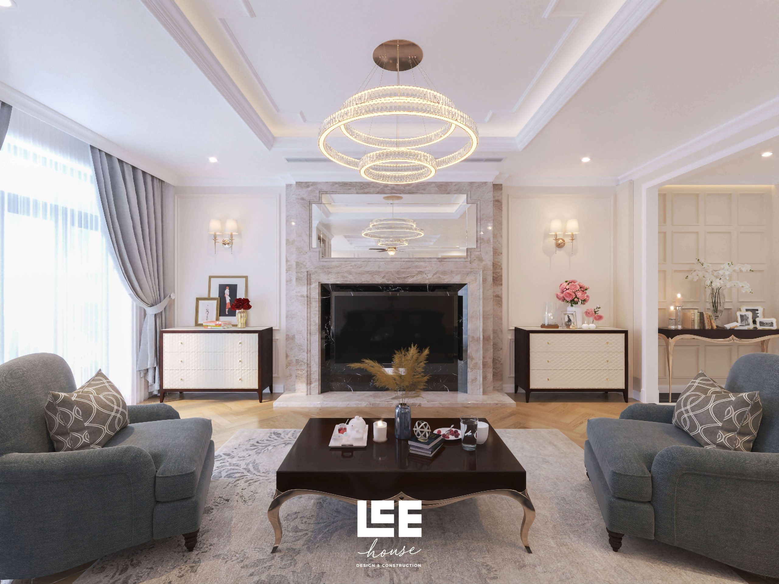 Thiết kế nội thất Căn hộ R1 Royal City