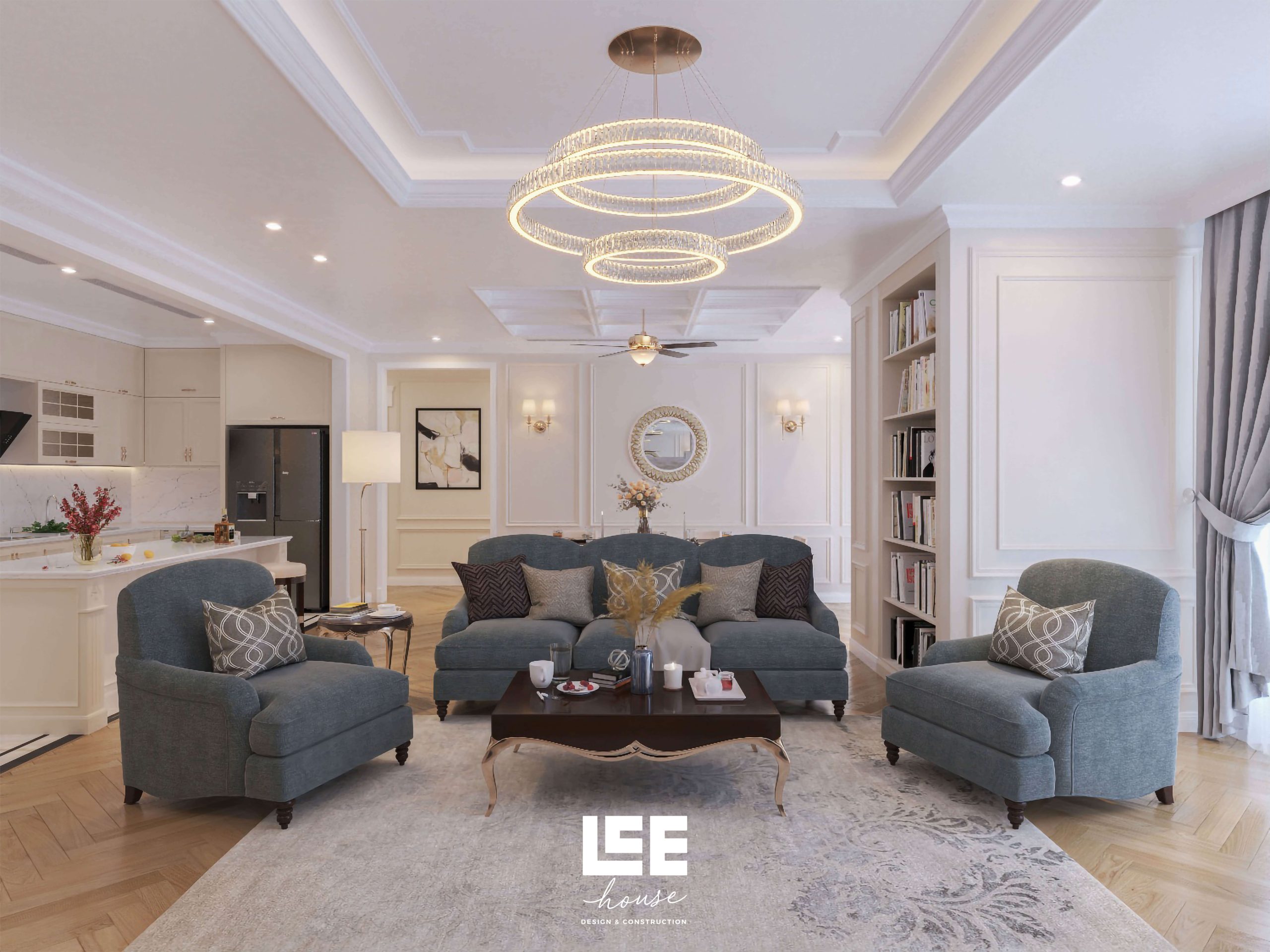 Thiết kế nội thất Căn hộ R1 Royal City