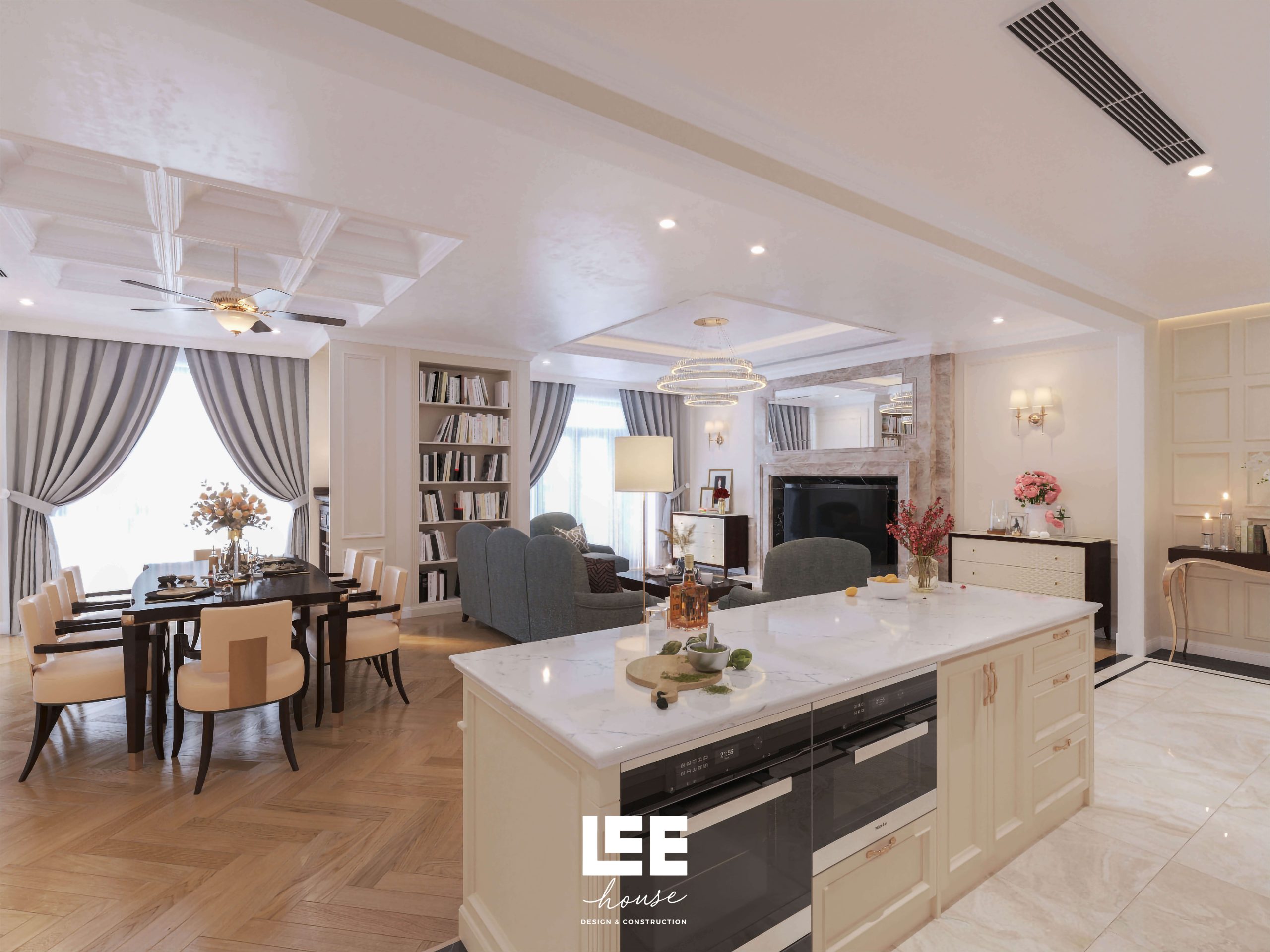 Thiết kế nội thất Căn hộ R1 Royal City