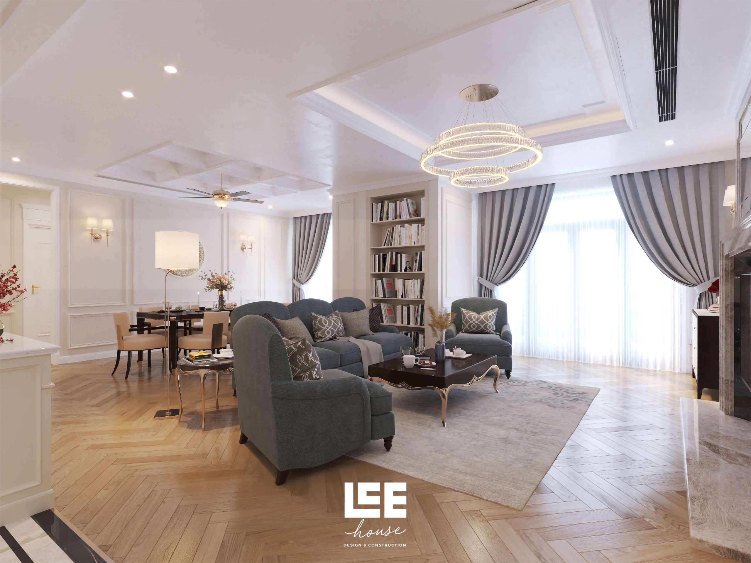 Thiết kế nội thất Căn hộ R1 Royal City